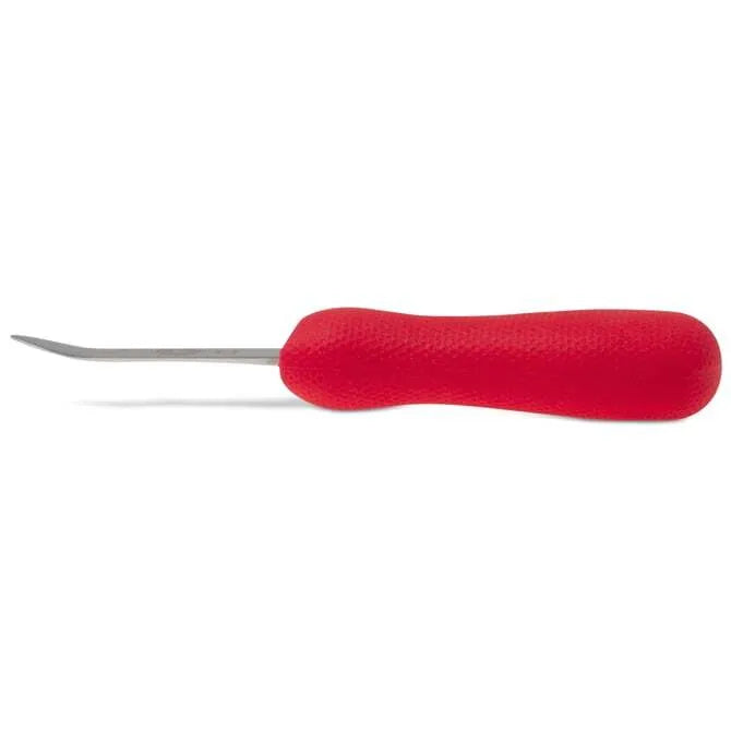 Premium Oyster Knife with Red Handle - Professional Stainless Steel Shucking Tool for Fresh Oysters - Perfect for Seafood Lovers, Home Chefs & Restaurants