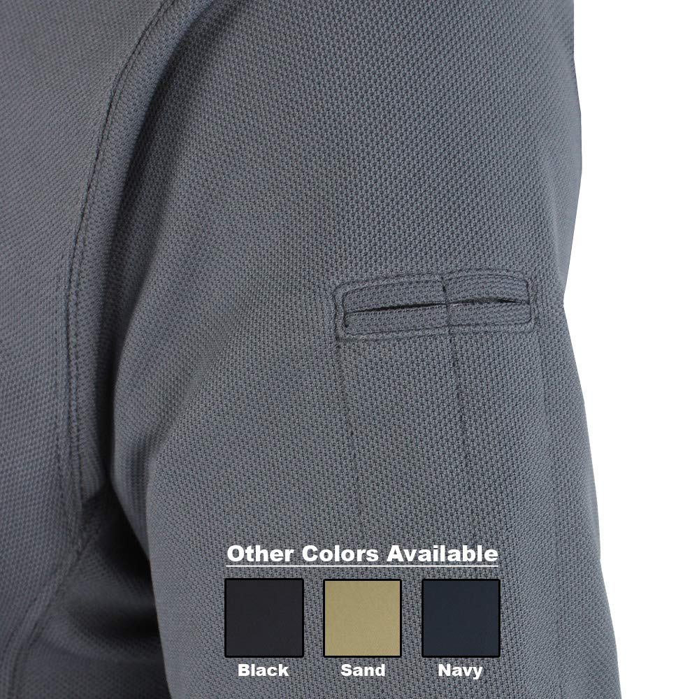 Condor Standard Performance Tactical Polo Shirt - Moisture Wicking, Quick Dry, Durable for Outdoor, Hiking, and Military Use