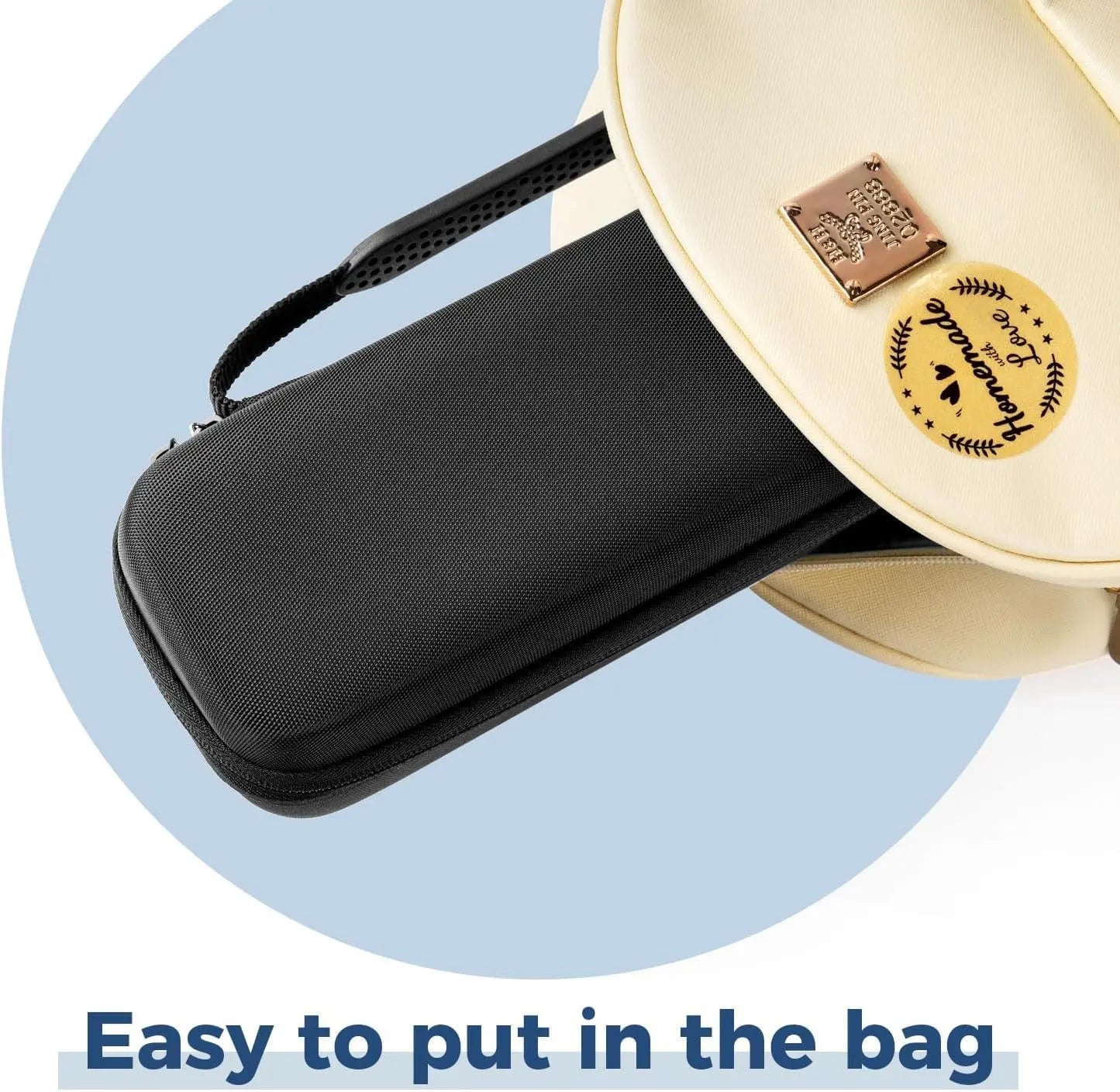 Phomemo M832 / M834 Portable Printer Storage Bag - Waterproof & Dustproof Carrying Case for Mini Label Printers - Perfect for Travel, Office, and Home Organization