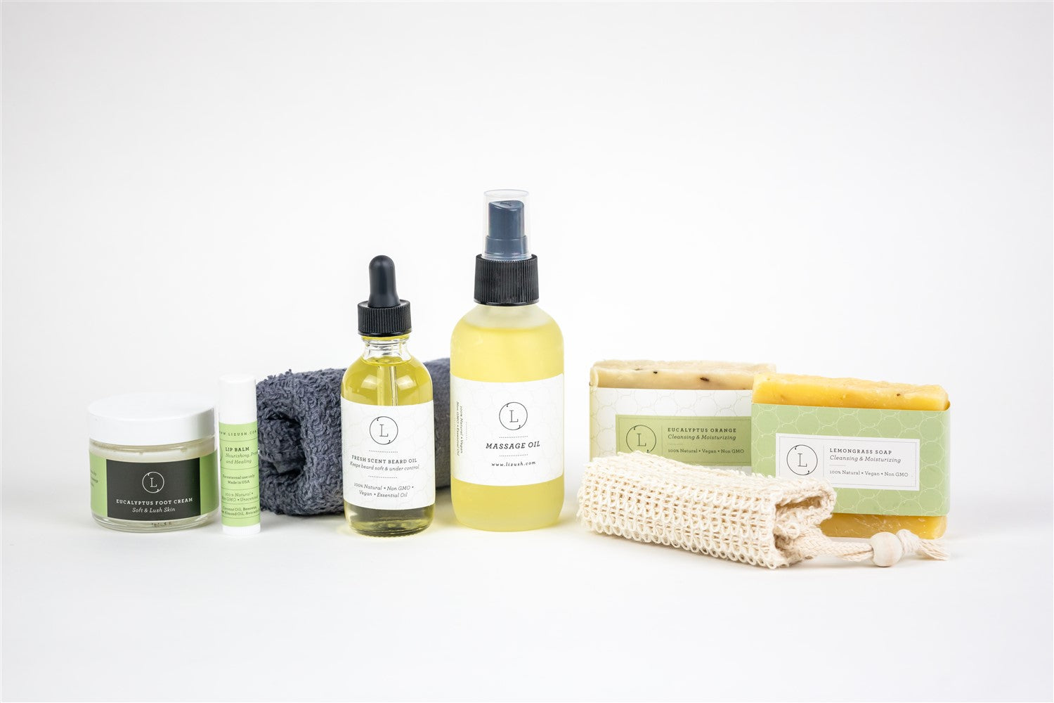 Natural Eucalyptus Men's Grooming Kit - Organic Skincare Set for Father's Day Gift - Perfect for Daily Face Care & Beard Maintenance