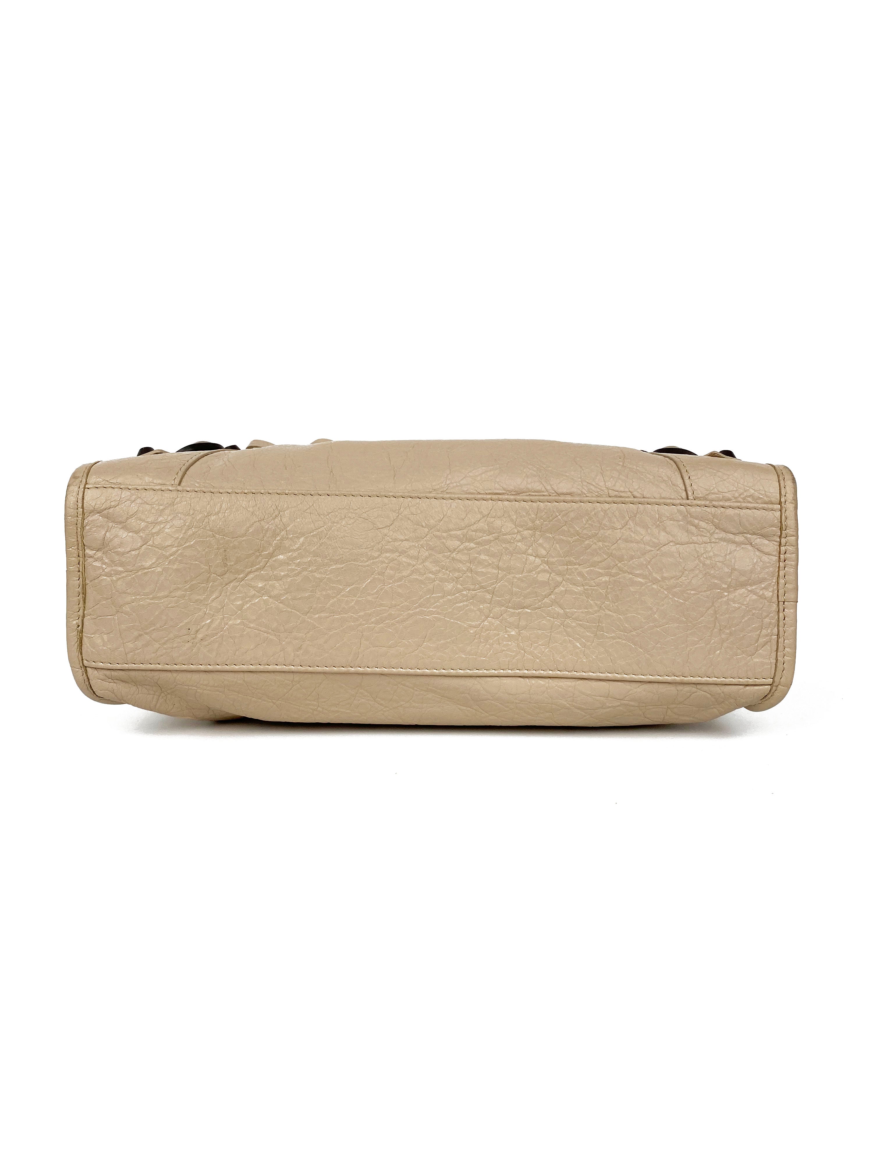 Balenciaga Small Nude City Bag - Luxury Crossbody Handbag for Women | Perfect for Everyday Use, Parties & Travel