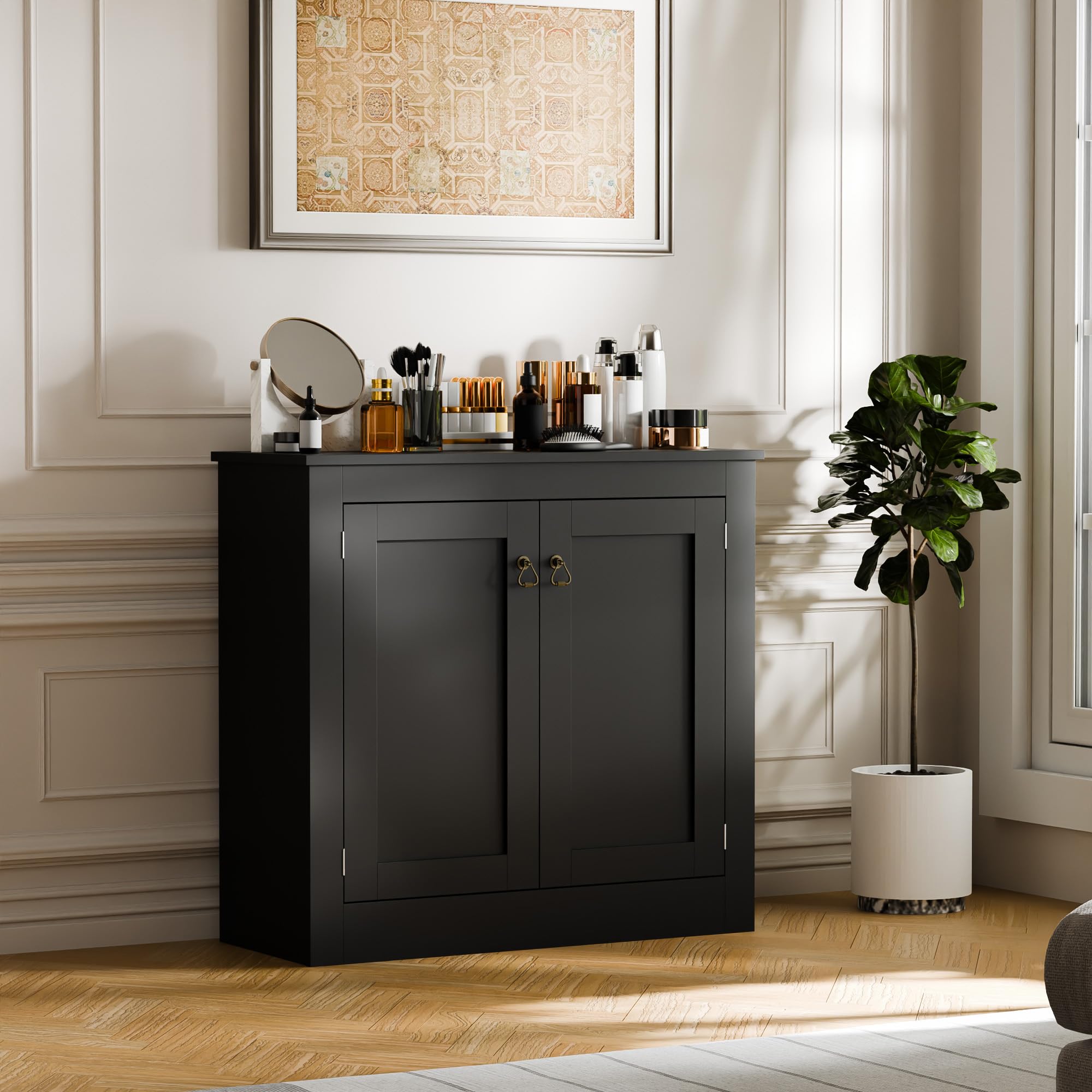 Cozy Castle Buffet Cabinet with Storage - 31.5