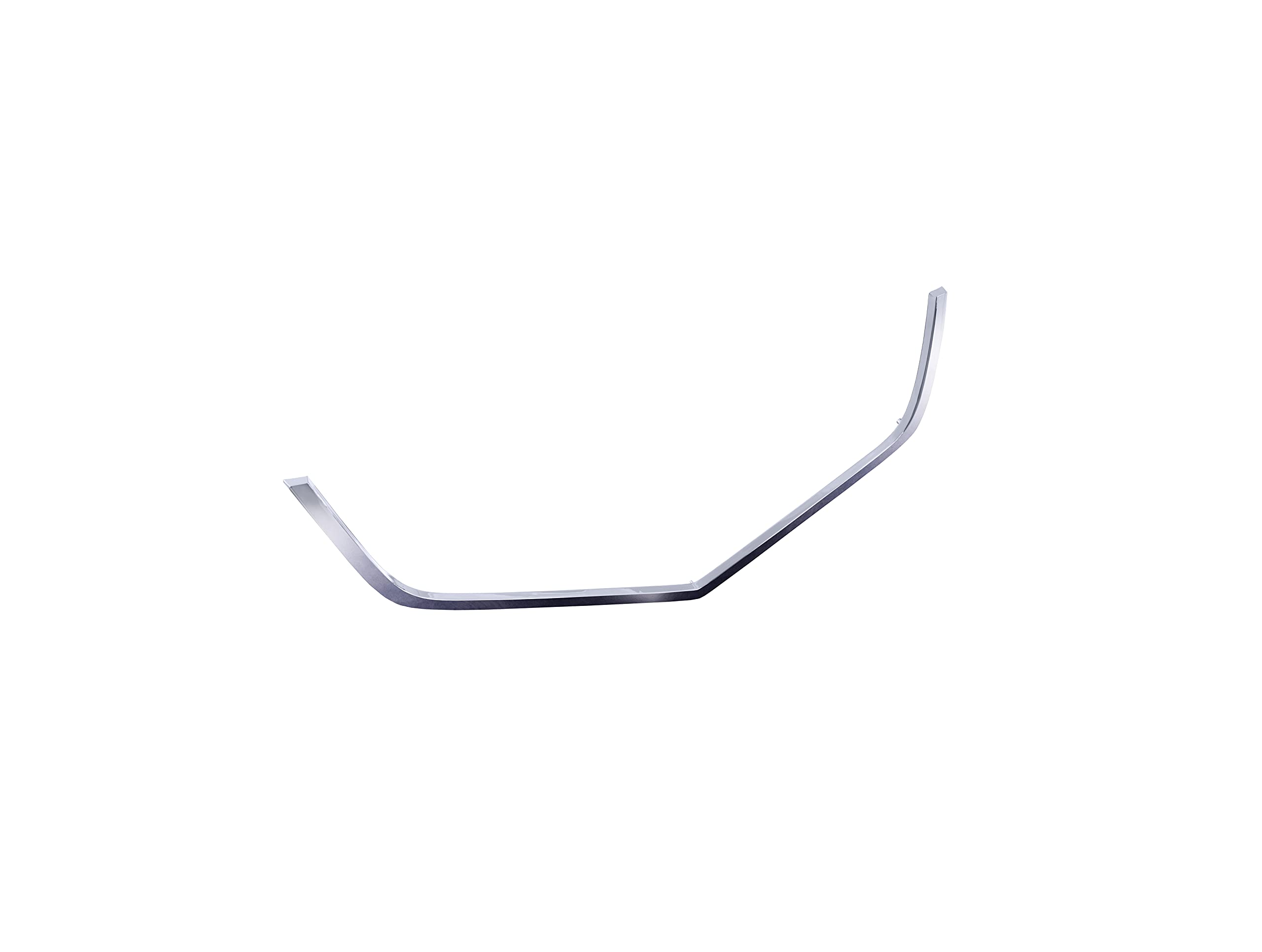 2004-2005 Acura TSX Base Sedan Front Upper & Lower Grille Replacement - Chrome Plastic Molding Trim | Perfect for Car Restoration & Auto Body Repair