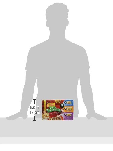 Purina Friskies Wet Cat Food Variety Pack - 12 Cans (5.5 oz Each) | Ocean Fish, Tuna, Chicken & Turkey Prime Filets | High Protein Cat Food for Adult Cats | Perfect for Mealtime, Travel & Picky Eaters