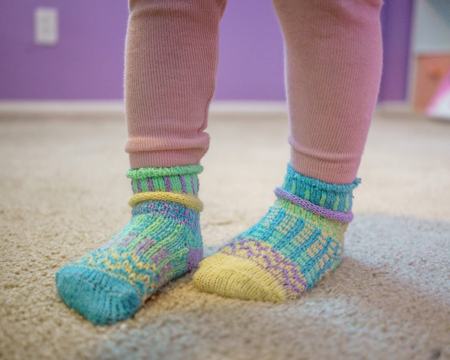 Solmate Socks - Fun Mismatched Socks for Girls, Boys, Kids & Toddlers - 3 Pairs Pack (1 Pair + 2 Spares) - Colorful, Comfortable & Durable Cotton Socks for School, Play & Everyday Wear