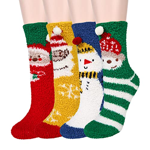 4pack- Christmas Santa Claus Snowman