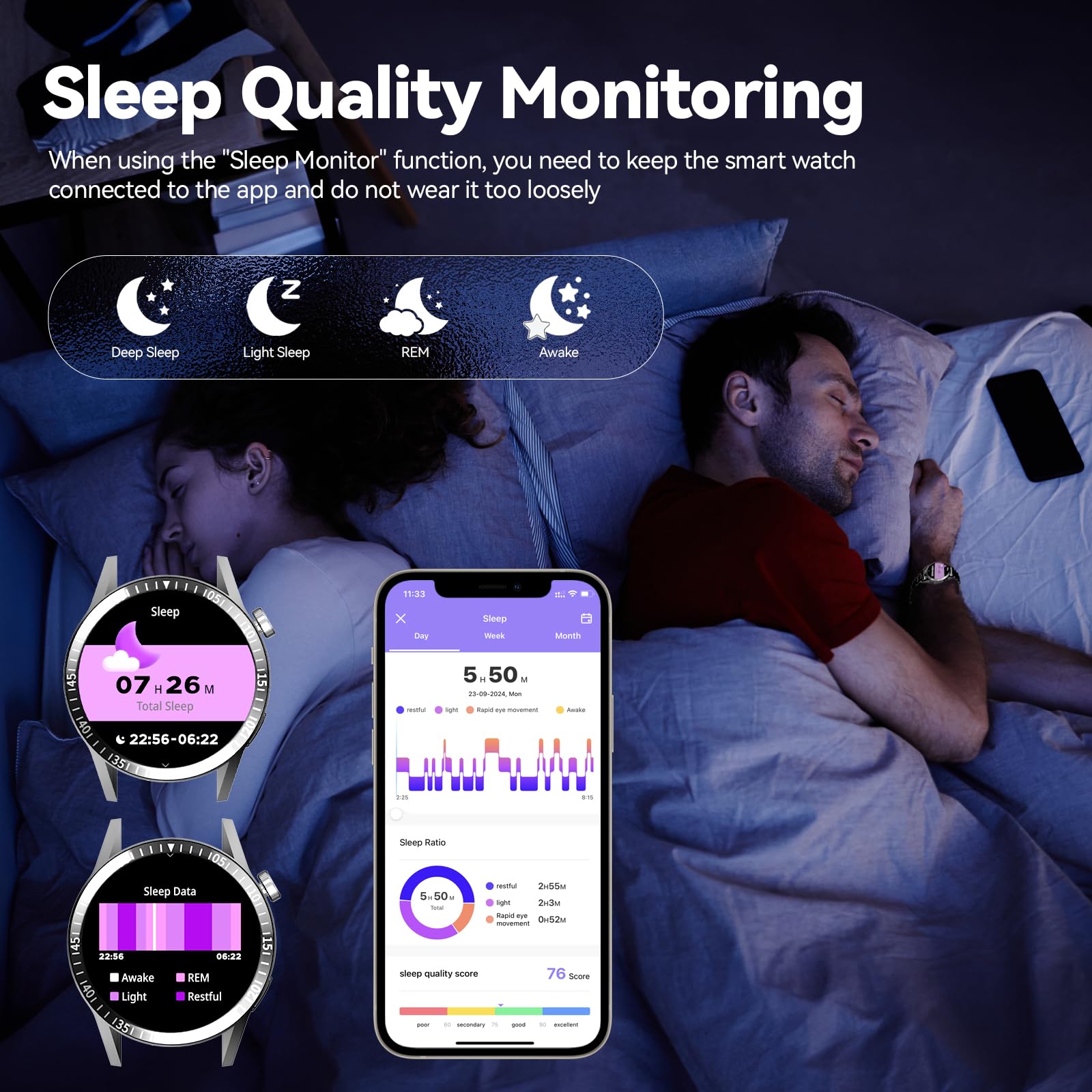 Smart Watch for Men - 1.39