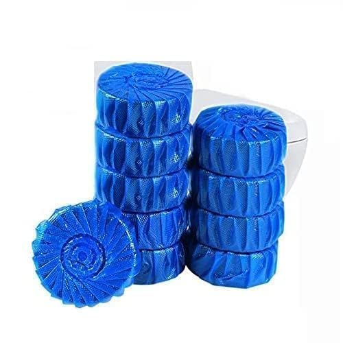 KEEPUP Automatic Toilet Bowl Cleaner Tablets - 20 Count | Powerful Flush Tank Cleaner with Deep Cleaning Blue Bubbles | Bathroom Cleaning Essentials for Home, Office & RV Use
