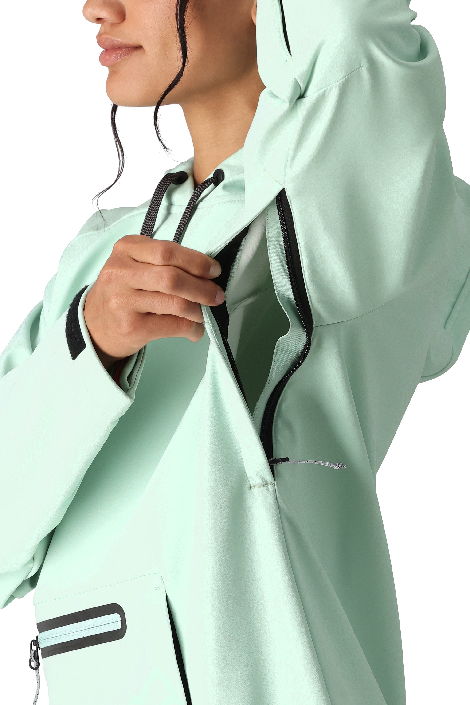 686 Women's Waterproof Hooded Jacket 2025 - Lightweight Windproof Winter Coat for Hiking, Skiing & Outdoor Activities