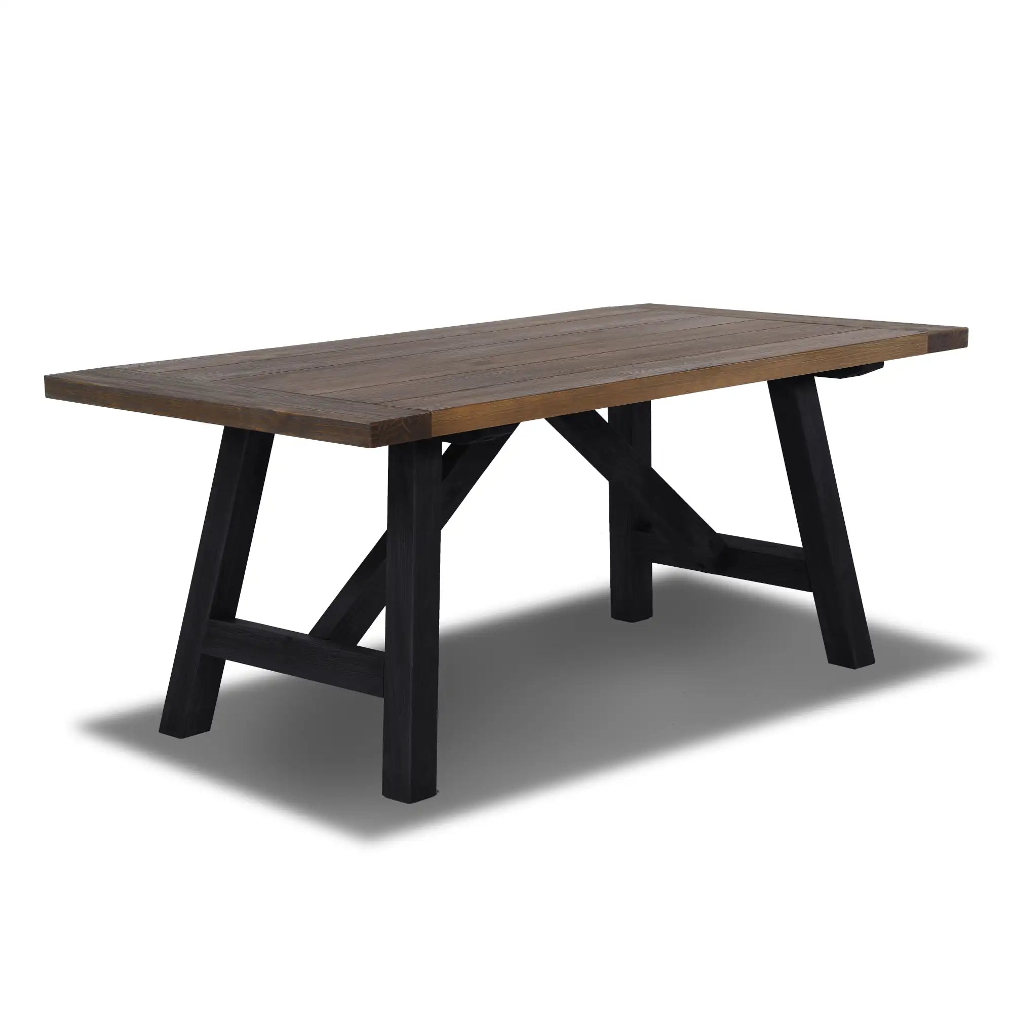 Customizable Cascais 72-Inch Modern Dining Table - Extendable Wooden Table for 8-10 People - Perfect for Family Gatherings & Dinner Parties