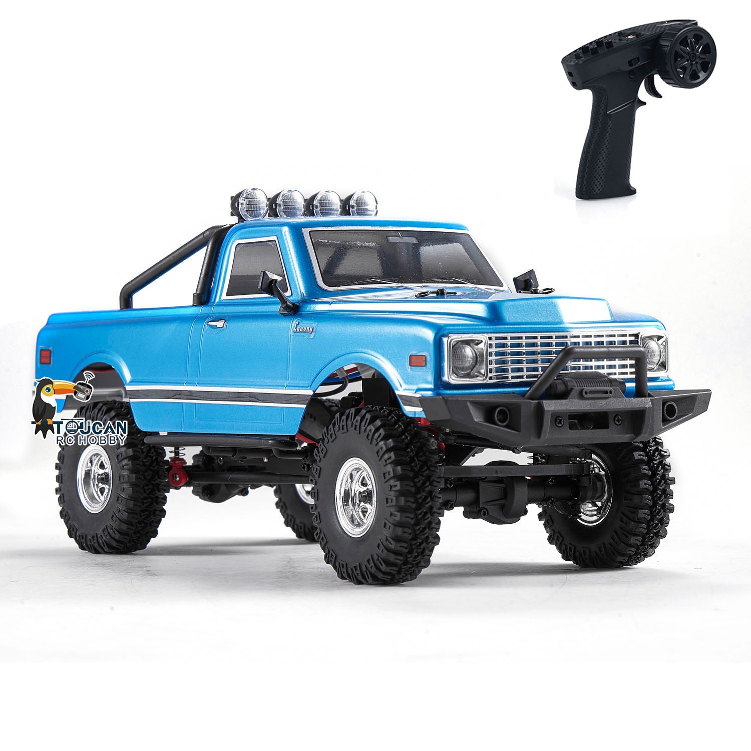 1:18 Scale 4x4 RC Crawler Car - Hobby Plus CR18 Off-Road Remote Control Vehicle (RTR or DIY Kit) for Adults & Kids - Rock Crawling, Trail Adventures & Backyard Fun