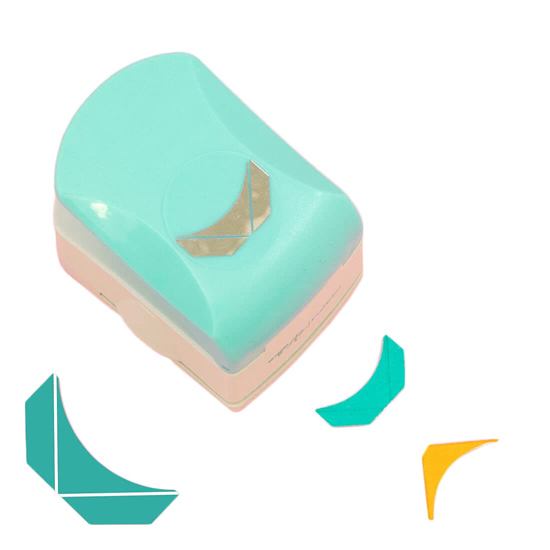 Craftelier Round Corner Punch for Paper & Cardboard - Scrapbooking & Photo Embellishment Tool (7.2x5.6x8.1cm) | Perfect for DIY Cards, Journals & Craft Projects