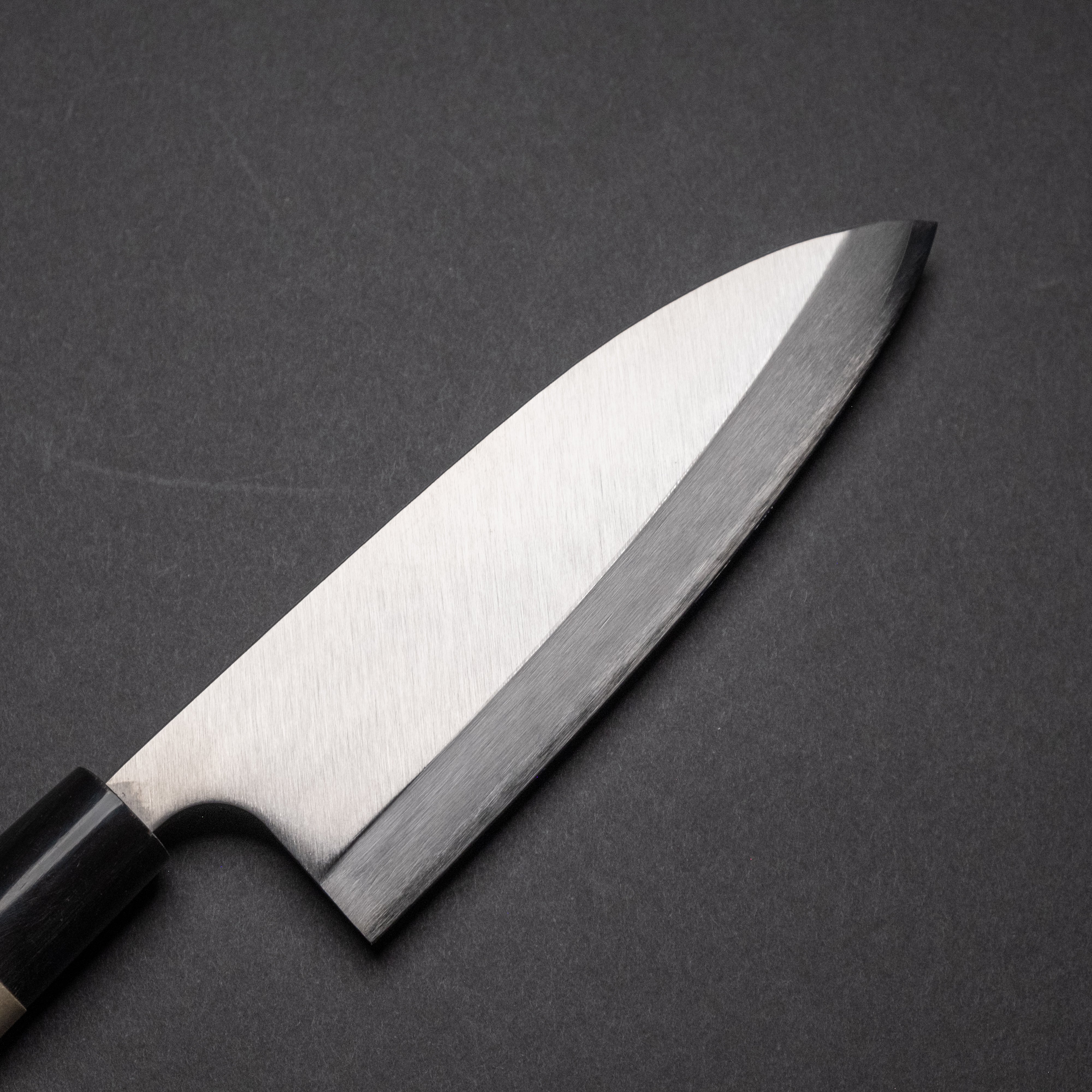 Premium Mumei Japanese Deba Knife 165mm - High Carbon Stainless Steel Blade with Ho Wood Handle - Ideal for Sushi, Fish Filleting & Japanese Cuisine