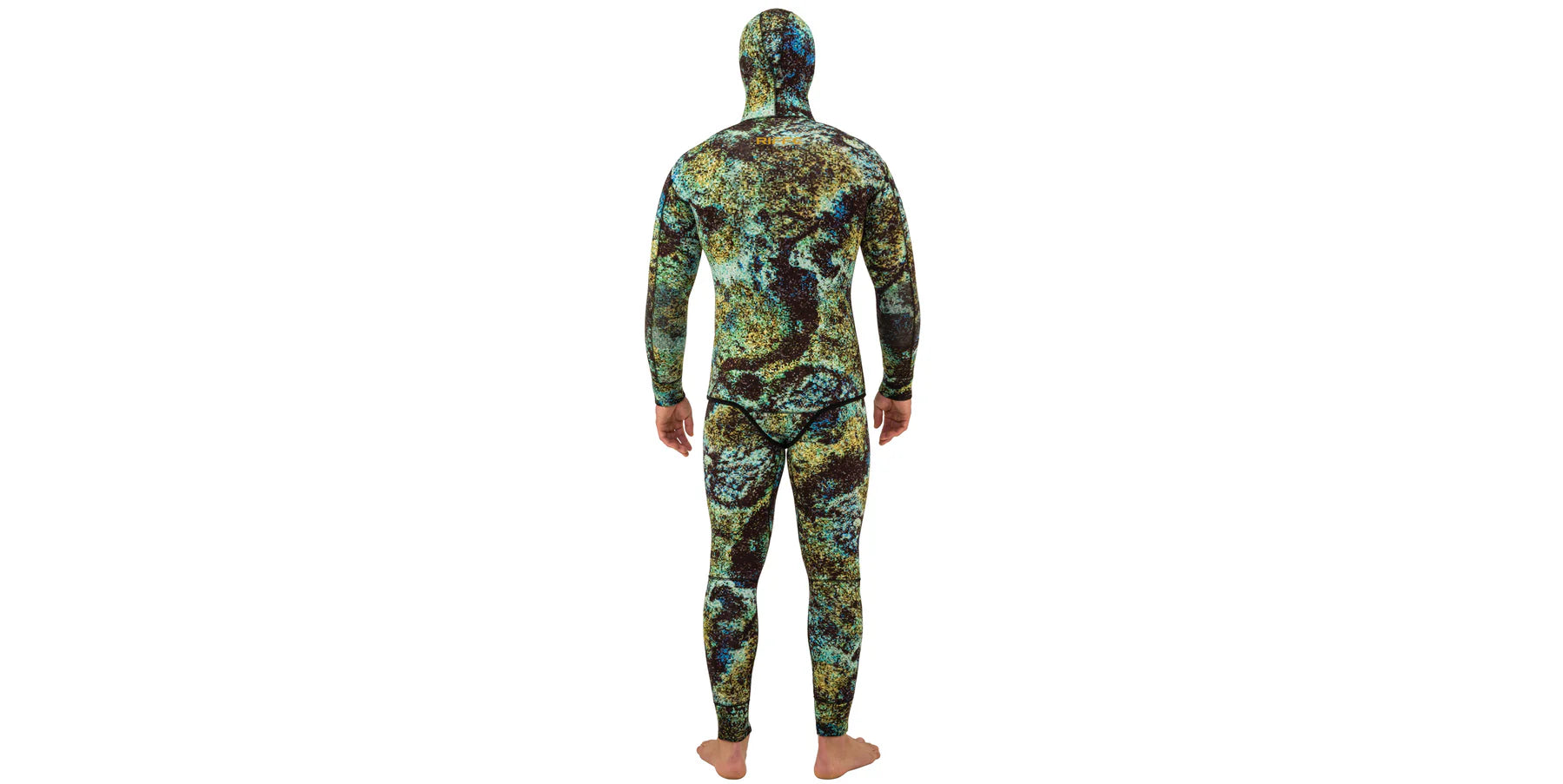 Riffe DIGI TEK Camo Wetsuit for Men - 5mm Neoprene Full Body Scuba Diving Suit | Perfect for Spearfishing, Freediving & Cold Water Adventures