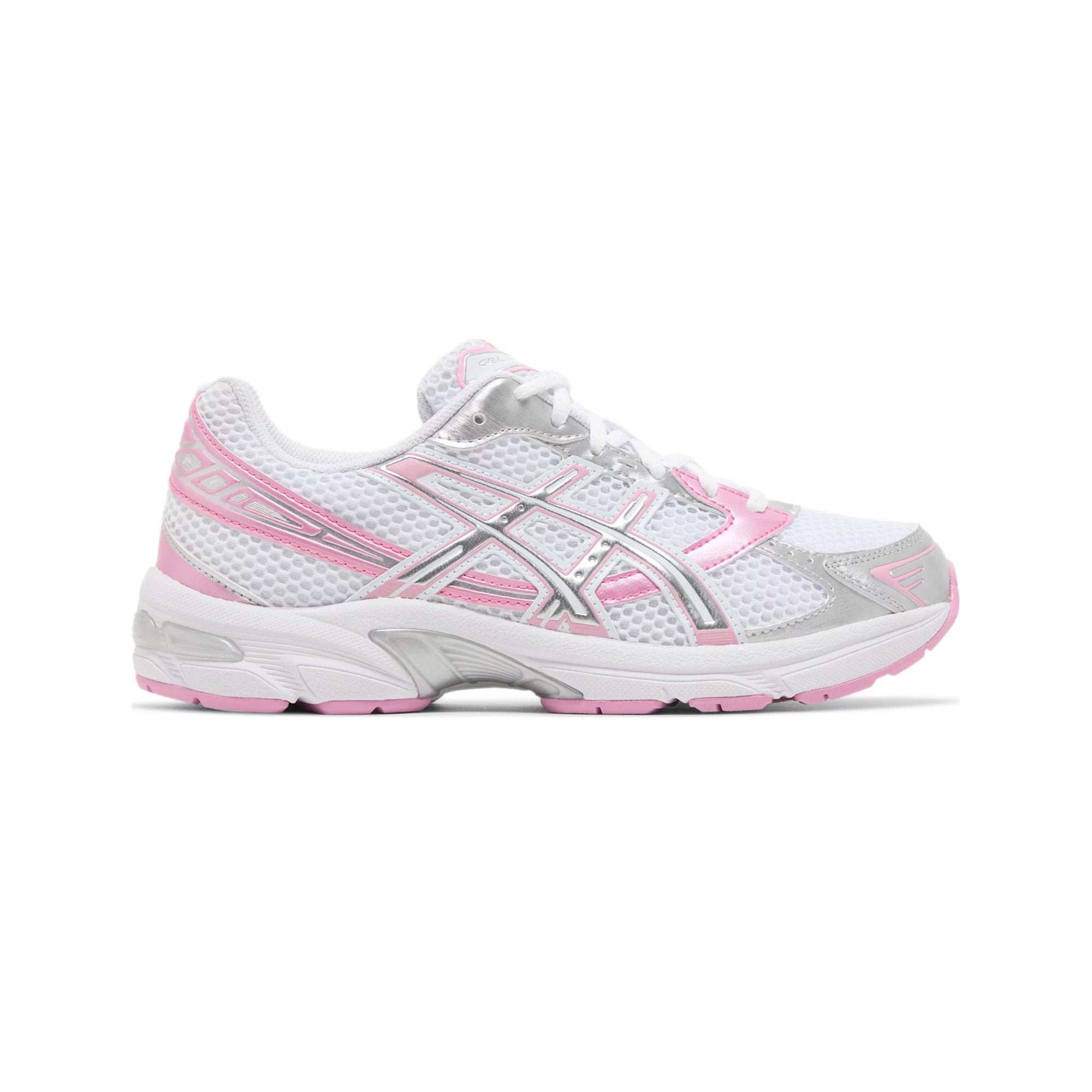 ASICS Gel 1130 Women's Running Shoes - White Pure Silver Pink (2024) | Lightweight Cushioned Sneakers for Jogging, Gym Workouts & Everyday Comfort
