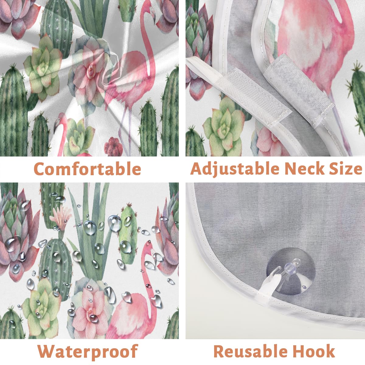 Waterproof Beard Bib for Men - Non-Stick Shaving Cape with Suction Cups, Hair Catcher Apron for Grooming - Perfect Gift for Dad & Husband (Birthday, Father's Day) - Ideal for Home Barber Use & Travel Shaving Kit