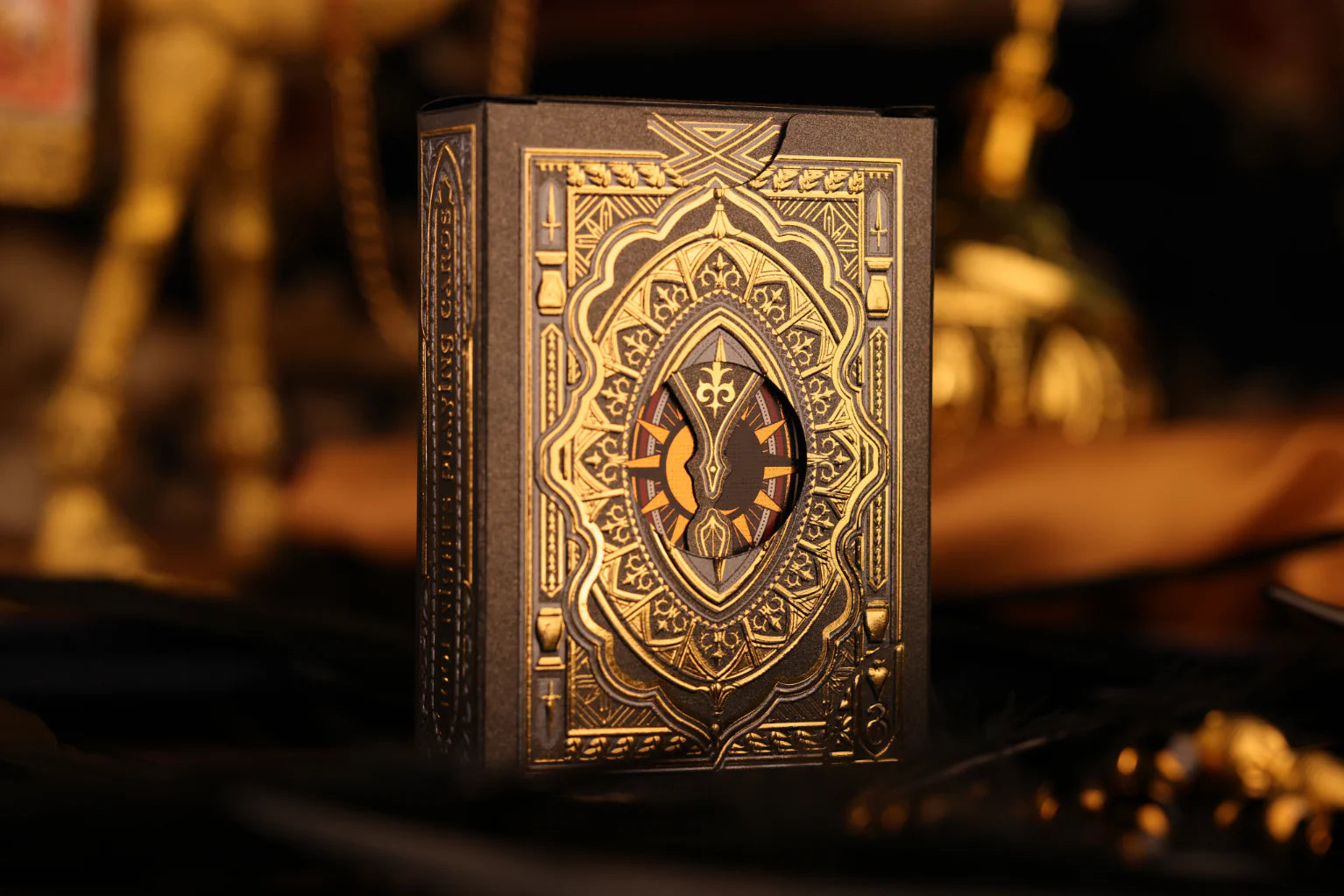 1001 Nights Playing Cards - 3D Nocturne Signature Edition Deck for Magic Tricks, Cardistry & Collectors | Premium Quality Poker Cards for Game Nights & Professional Performances