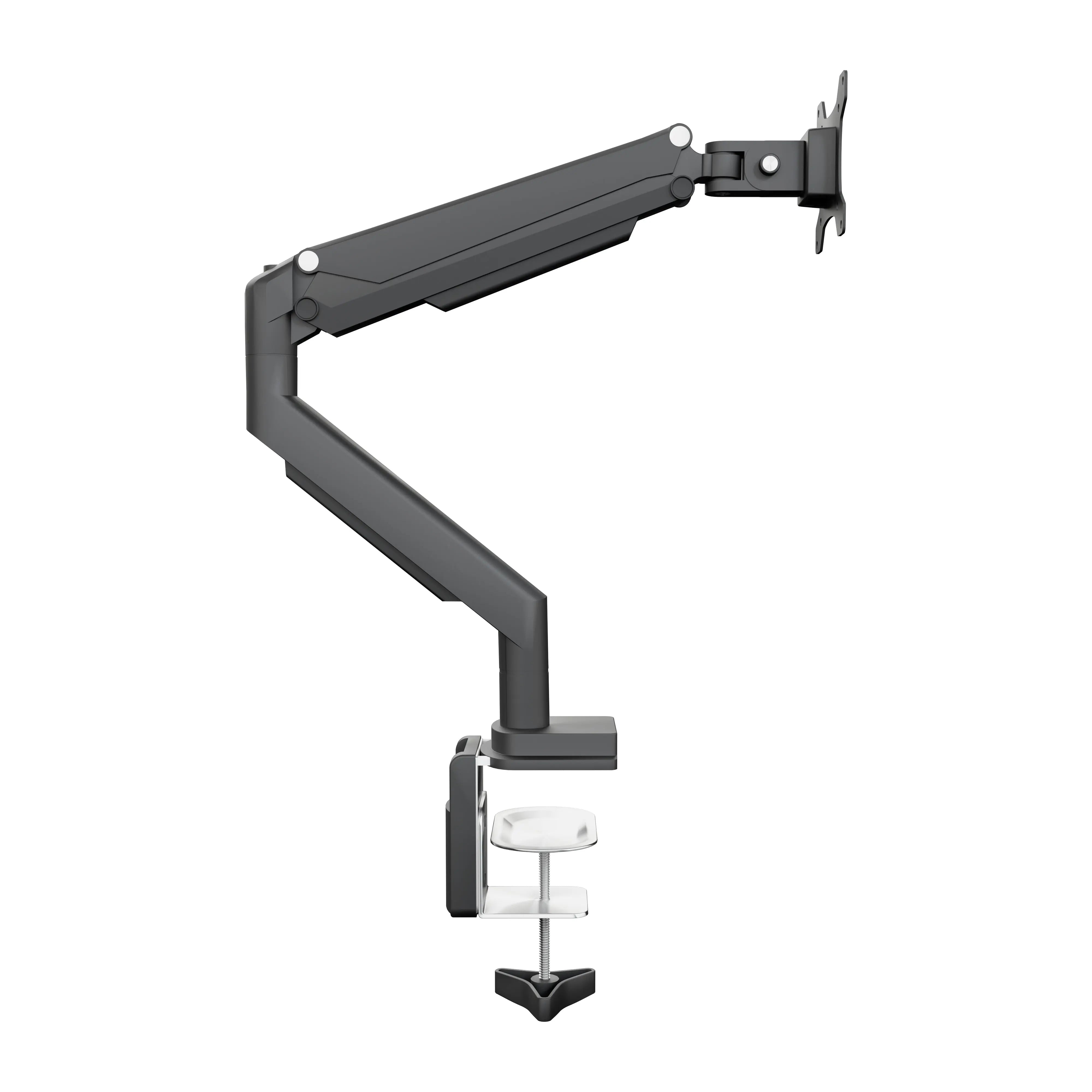 Universal VESA Mount Bracket with Grommet Base & Full Cable Management System - Perfect for Home Office, Gaming Setup & TV Wall Mounting