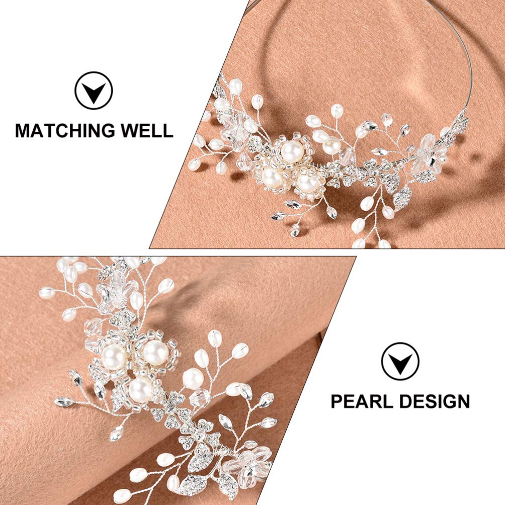 1pc Rhinestone Princess Tiara Headband - Elegant Wedding Hair Accessory for Women, Bridal Headdress with Alloy Rhinestones, Perfect for Brides, Prom, Pageants & Special Occasions