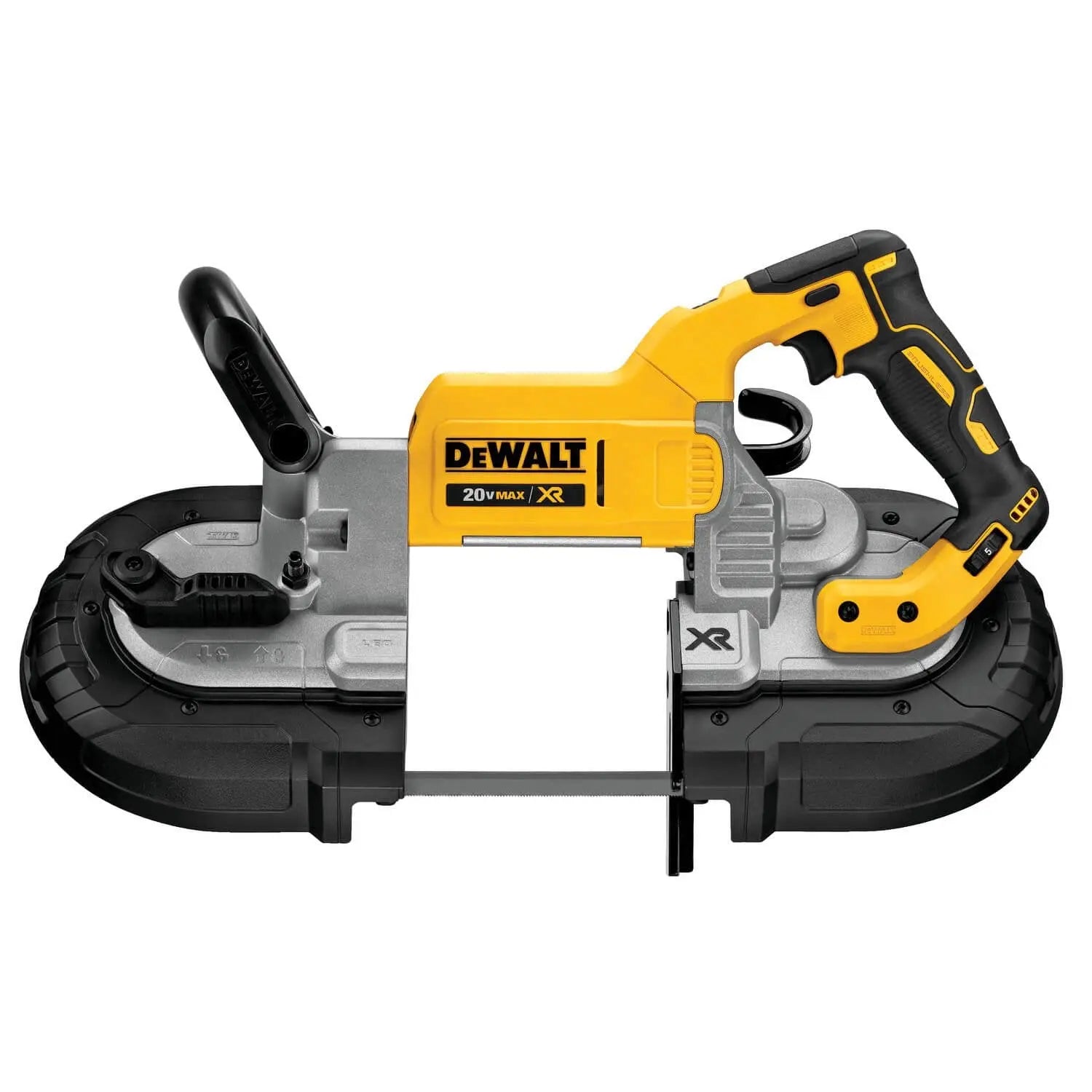 DEWALT DCS374B 20V Max Deep Cut Band Saw - Cordless Portable Power Tool for Metal & Wood Cutting - Perfect for Construction, Plumbing & HVAC Work
