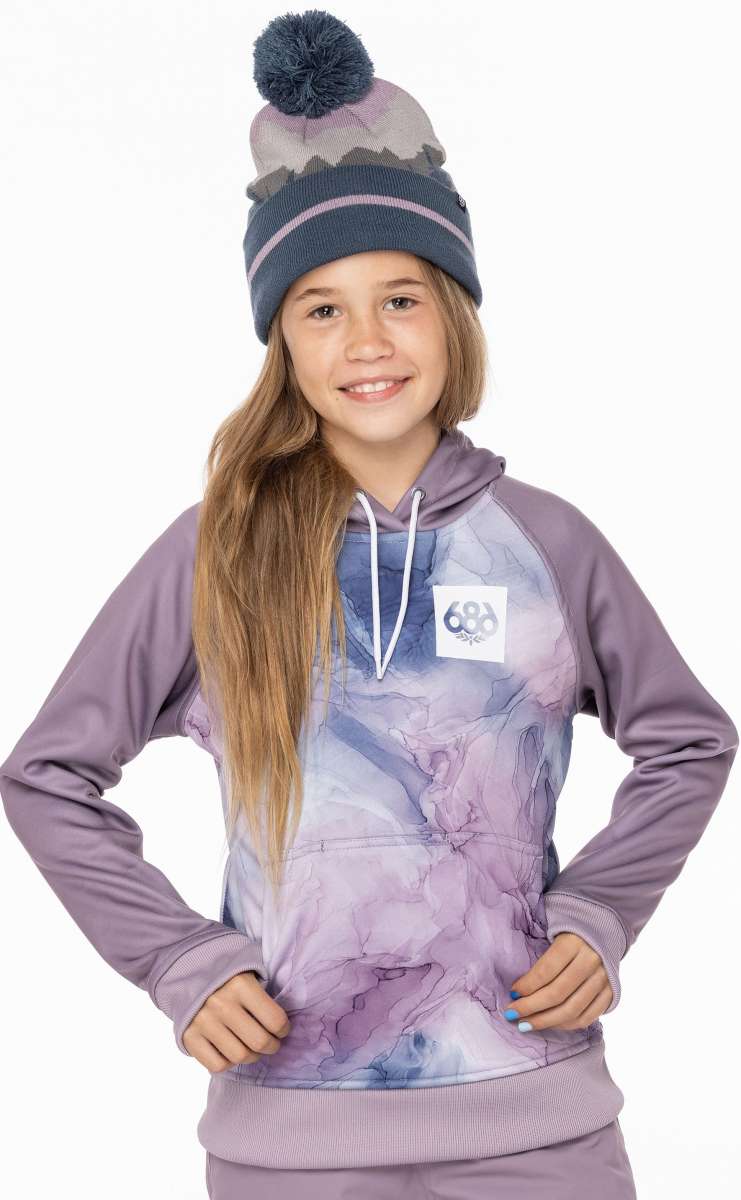 686 Junior's Bonded Fleece Pullover Hoodie 2023 - Warm & Cozy Fleece-Lined Hooded Sweatshirt for Teens - Perfect for School, Outdoor Activities & Casual Wear