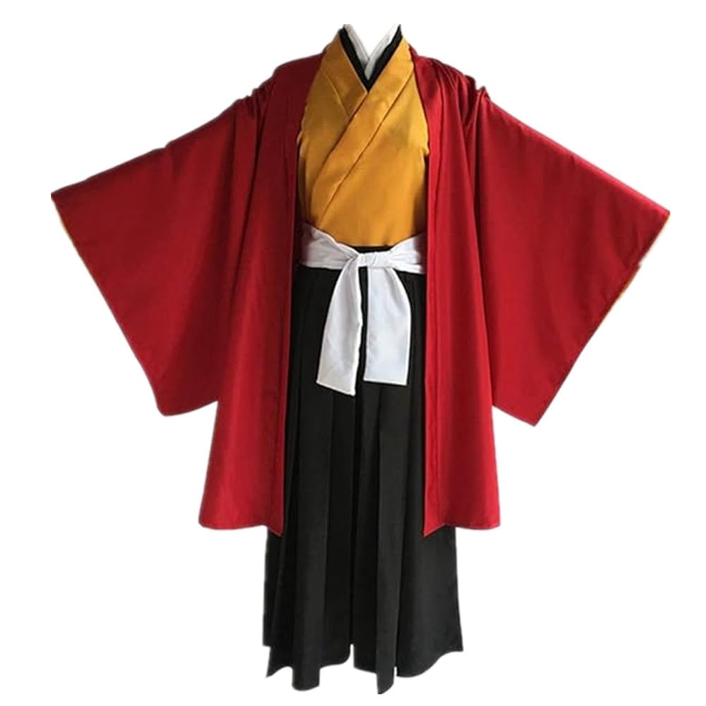 Anime Demon Slayer Tsugikuni Yoriichi Cosplay Costume - Kimono Uniform for Halloween, Carnival & Anime Conventions | Perfect for Cosplay Events, Themed Parties & Anime Fans