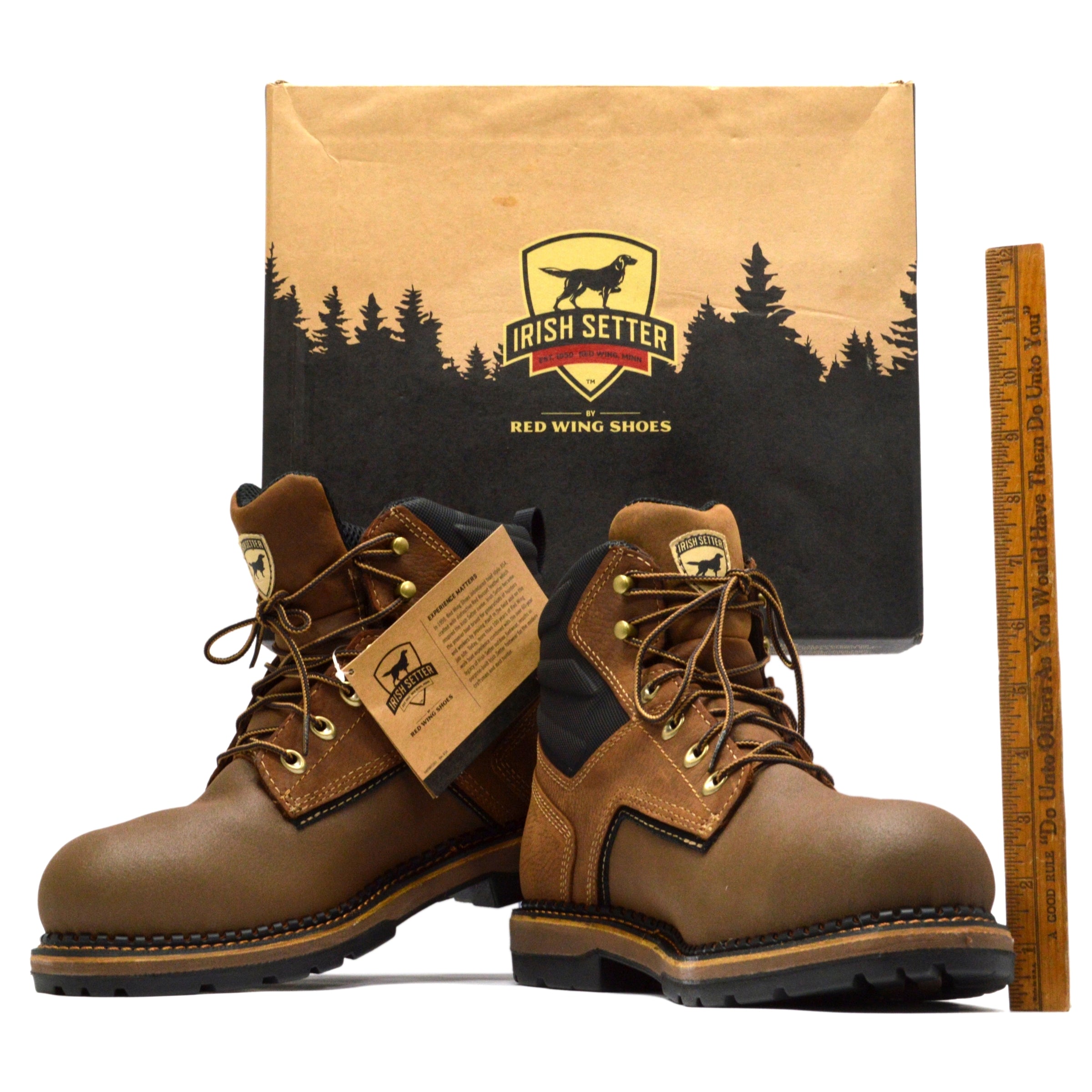New in Box! Red Wing Irish Setter Ramsey 2.0 Work Boots #83648 - Men's Size 11 EE - Durable Safety Shoes for Construction, Farming & Outdoor Work