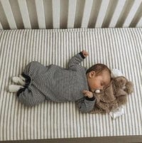 Elys & Co 2 Pack Waterproof Crib Sheets & Toddler Bed Sheets - Soft, Breathable & Machine Washable for Baby Nursery & Daycare Use