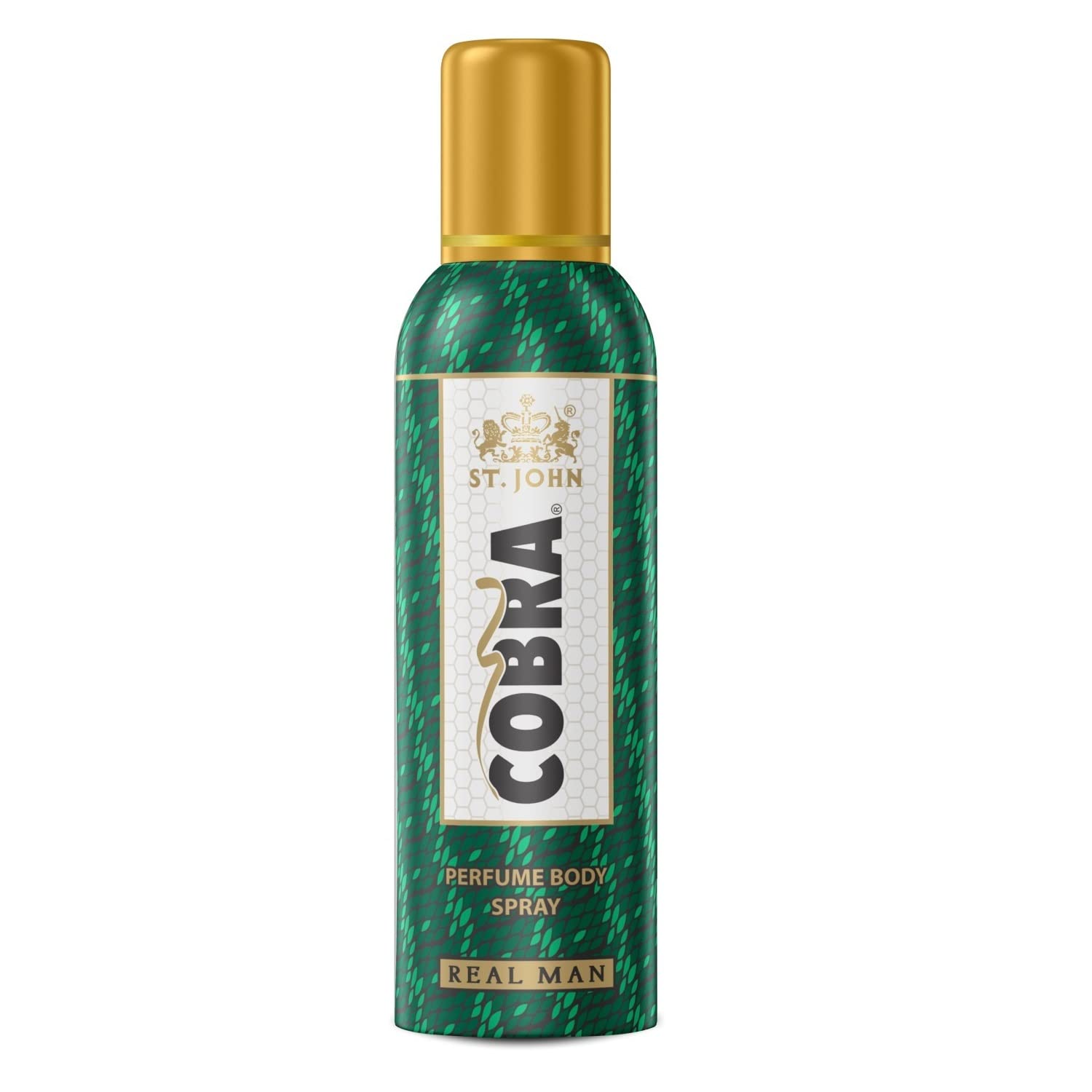 ST.JOHN Cobra Real Men Perfume Body Spray - Long Lasting Fragrance, No Gas Deodorant for Men (100ml) - Perfect for Daily Use, Gym, Office & Special Occasions