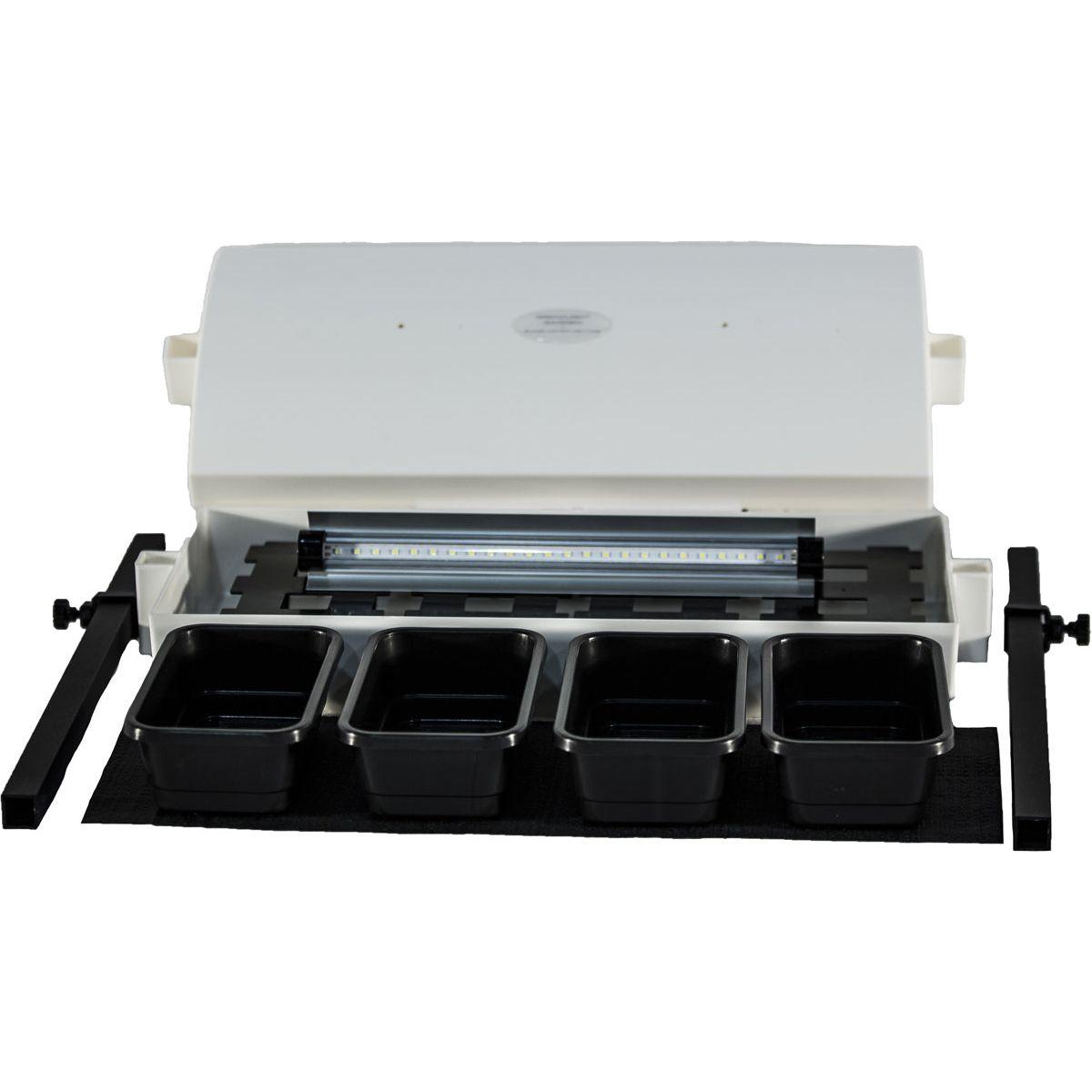 SunBlaster Micro LED Grow Light for Indoor Plants - Full Spectrum White Light for Hydroponics, Greenhouses & Home Gardening