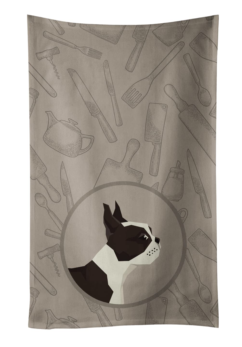 Boston Terrier Themed Kitchen Towel Set | Absorbent Dish Cloths & Decorative Hand Towels for Kitchen, Bathroom, Face & Tea Time | Cute Dog Lover Gift for Home Decor