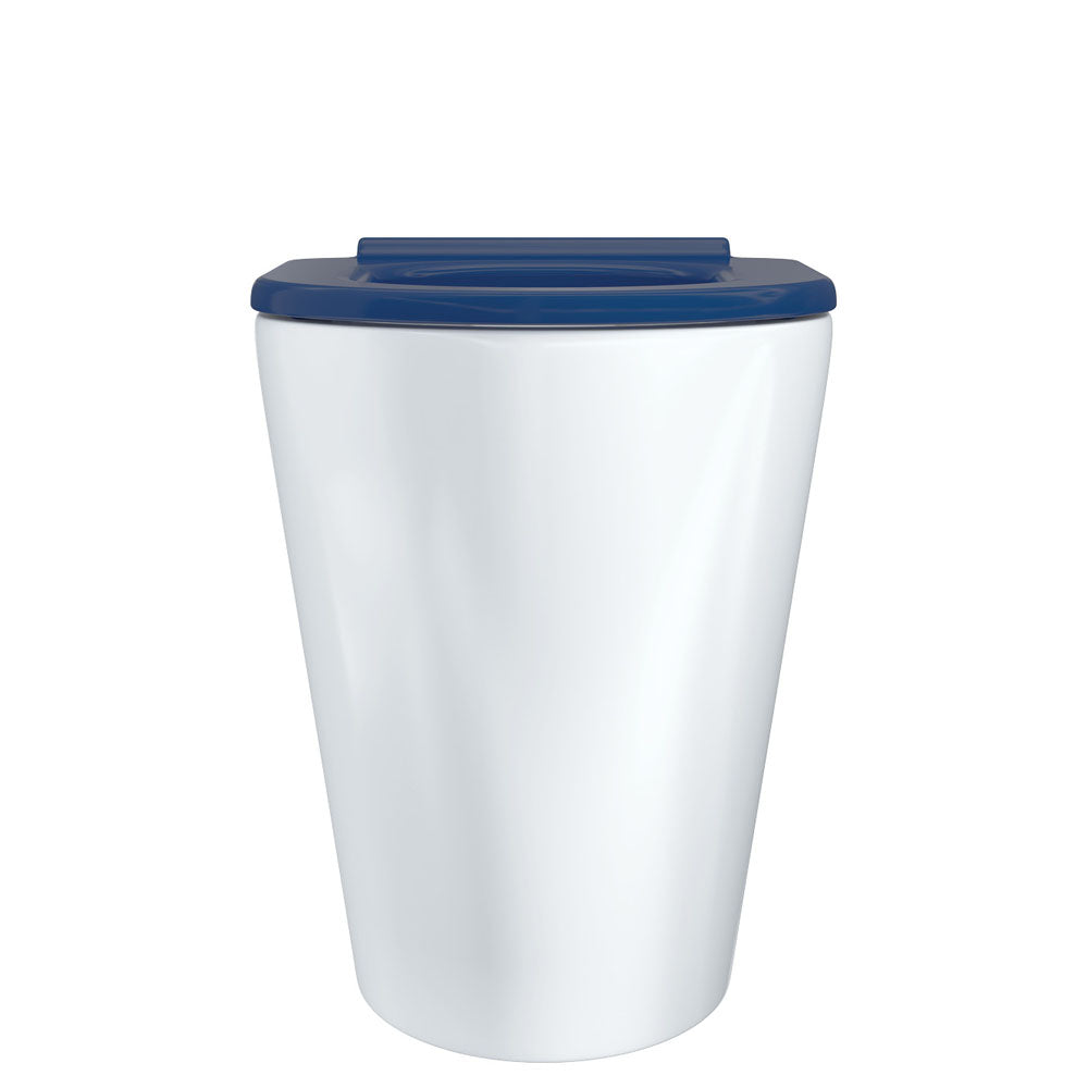 Fienza K016 Isabella Care Back to Wall Toilet Suite with Soft-Close Blue Seat - Modern Bathroom Upgrade for Small Spaces & Water Efficiency