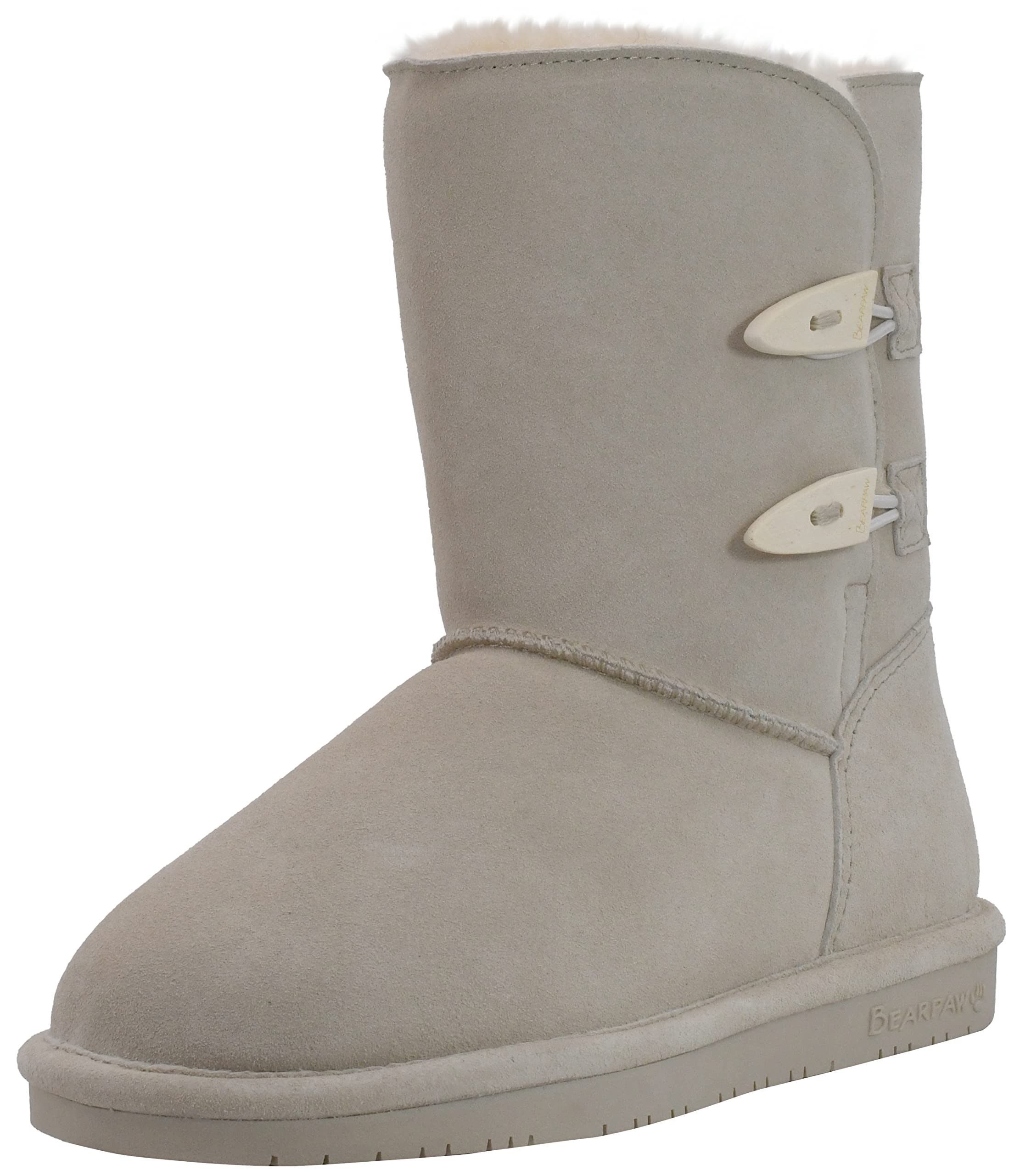 BEARPAW Women's Abigail Slip-On Winter Boots - Comfortable & Warm Snow Boots for Women in Multiple Colors | Perfect for Casual Outings, Snow Days & Cold Weather Fashion