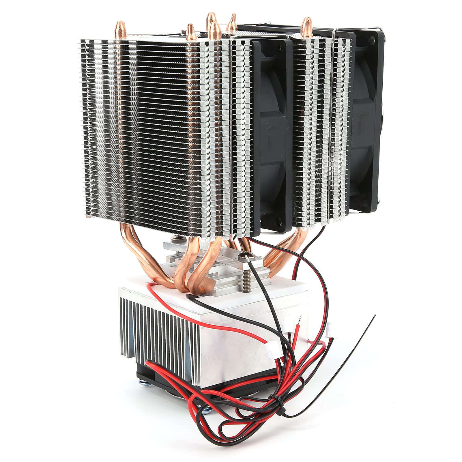 12V Peltier Cooler DIY Kit - High-Efficiency Thermoelectric Refrigeration System for Mini Air Conditioners, Cooling Devices, and Radiators - Ideal for Home, Office, and Car Use