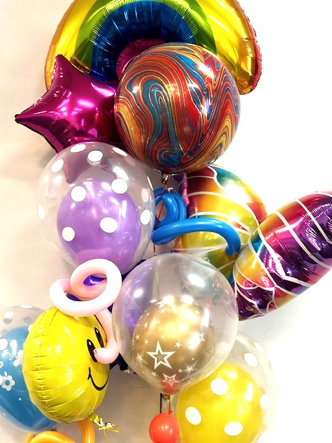 Birthday Fun Bunch - Colorful Latex Balloons for Party Decorations | Perfect for Birthday Celebrations, Baby Showers & Special Events