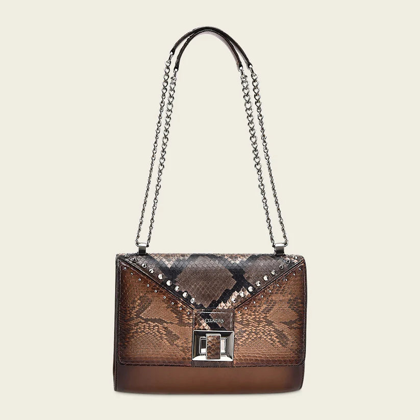 BOD0VPH Women's Fashion Python Handbag - Stylish Honey Dress Design for Evening Parties & Special Occasions