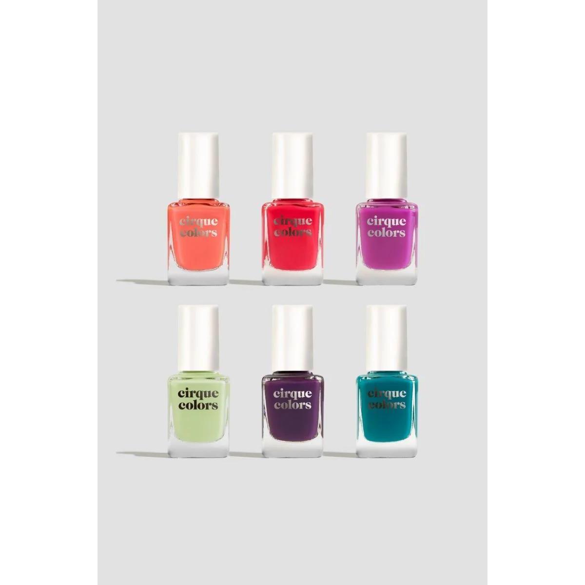 Cirque Colors Glazed 2025 Collection - Long Lasting Nail Polish Set with High Shine Finish - Perfect for Everyday Wear, Special Occasions & Nail Art Designs