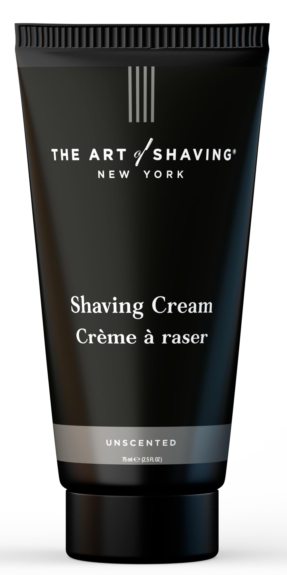 The Art of Shaving Men's Shaving Cream - Unscented Beard Care for Sensitive Skin, Clinically Tested to Prevent Razor Burn & Irritation, 2.5 Fl Oz - Perfect for Daily Shaving Routine & Travel