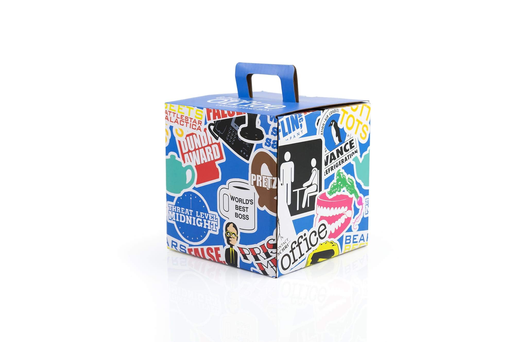 Dunder Mifflin Collector Looksee Box - The Office TV Show Merchandise | 5 Themed Collectible Toys | Perfect Geek Gift for Fans | Great for Office Decor, Themed Parties & Pop Culture Collections