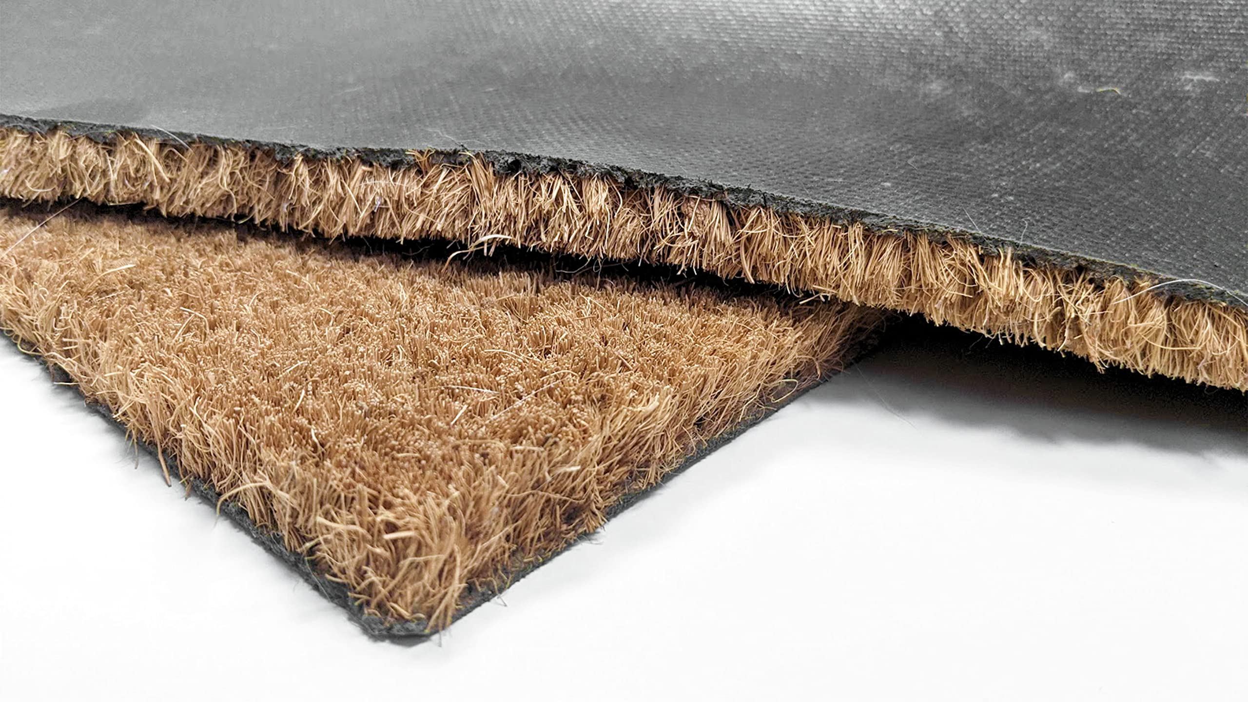 Natural Coir Coconut Husk Doormat 18x30 or 24x36 - Durable & Eco-Friendly Welcome Mat for Indoor/Outdoor Use - Perfect for Entryway, Patio, or Front Door