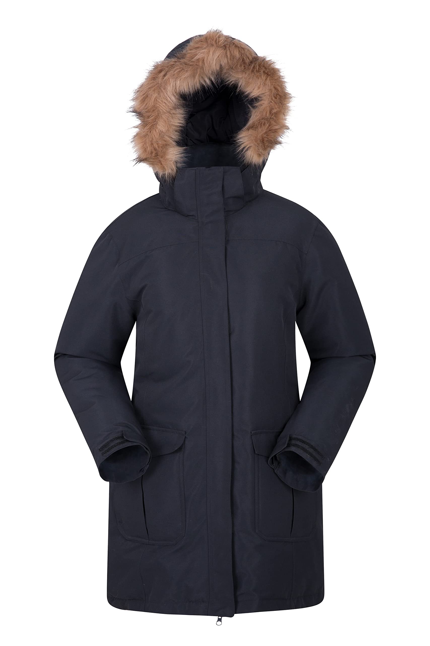 Mountain Warehouse Tarka Women's Long Padded Winter Jacket - Waterproof Insulated Coat for Hiking, Skiing & Cold Weather Outdoor Activities