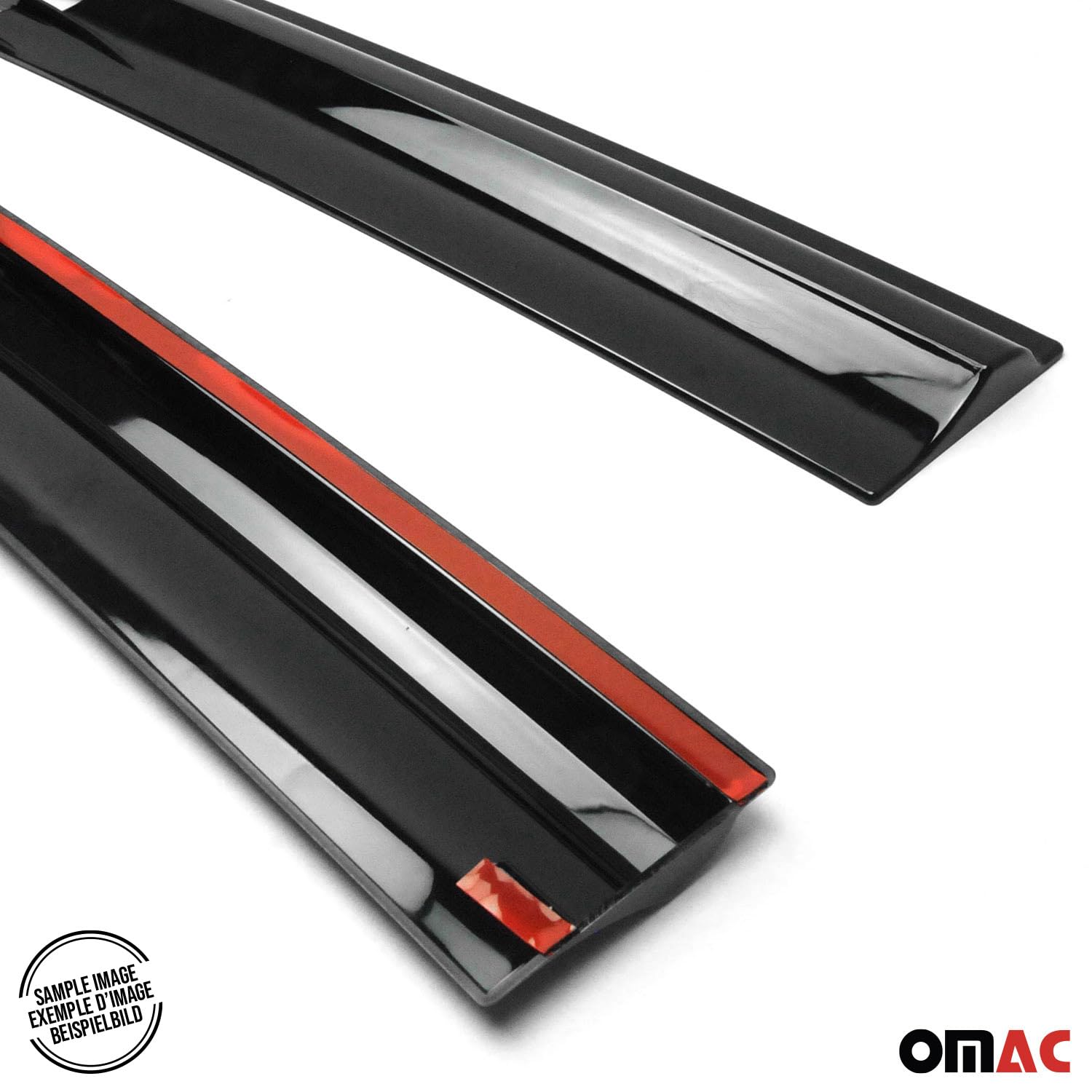 OMAC Bug Shield Deflector & Window Visor for Mercedes Sprinter W907 W910 (2019-2025) - Perfect for Road Trips & Outdoor Adventures