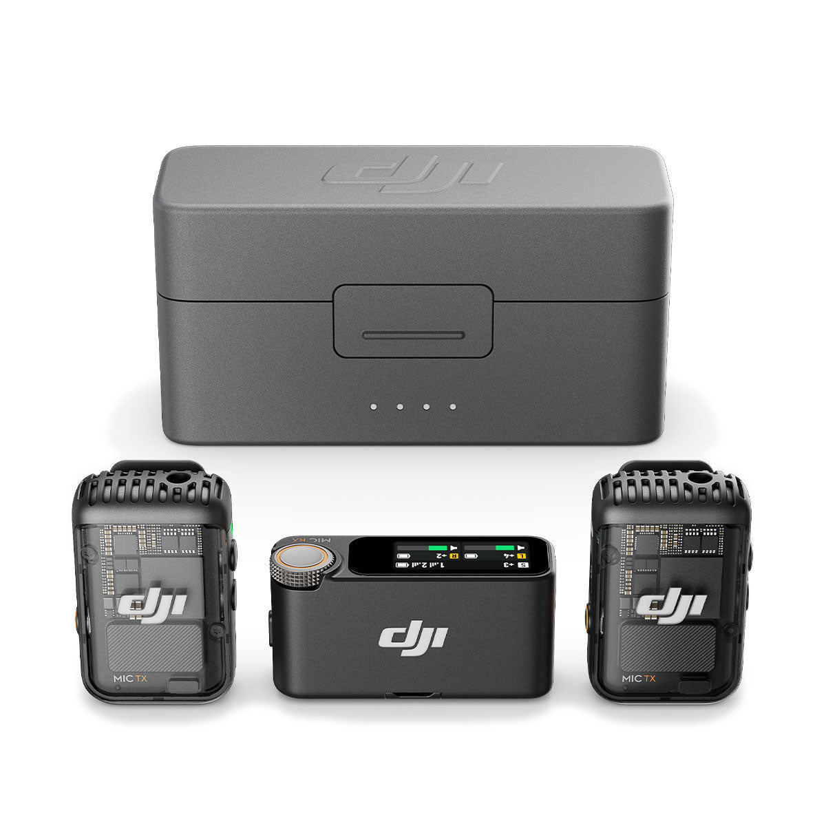 DJI Mic 2 - Professional Wireless Lavalier Microphone System for Vlogging, Interviews & Content Creation - Compact Dual-Channel Mic for YouTubers, Filmmakers & Podcasters (Perfect for Outdoor Shooting, Live Streaming & Studio Recording)