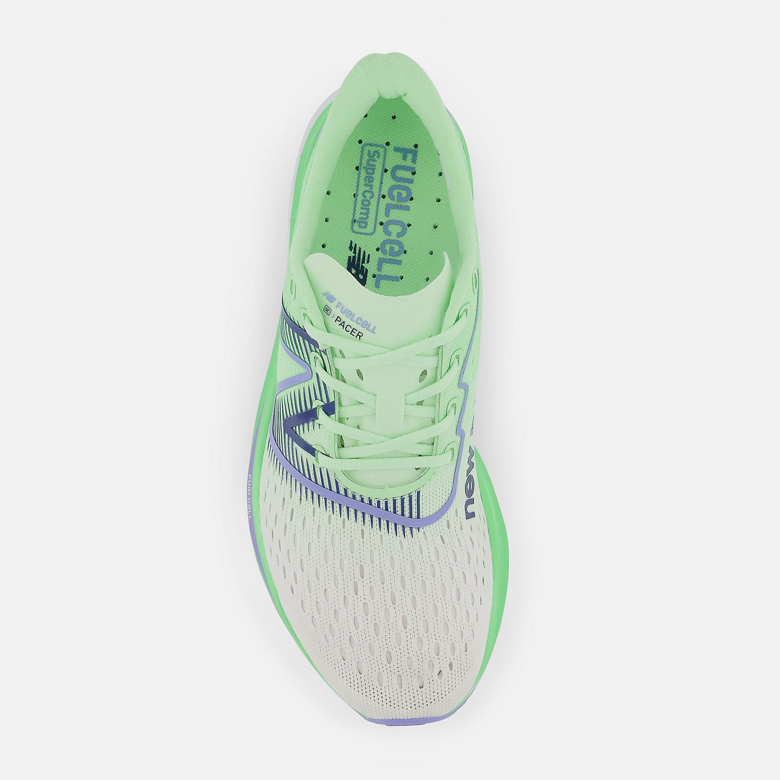 Women's FuelCell SuperComp Pacer Running Shoes - Lightweight White/Vibrant Spring for Marathon Training & Road Running | Perfect for Long Distance Races & Daily Workouts
