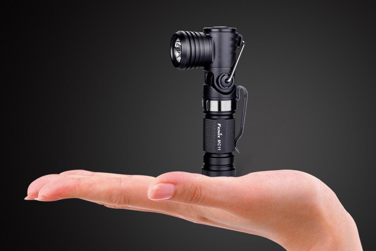 Fenix MC11 Flashlight - High-Powered LED Tactical Light for Camping, Hiking & Emergency Use (Discontinued Model)
