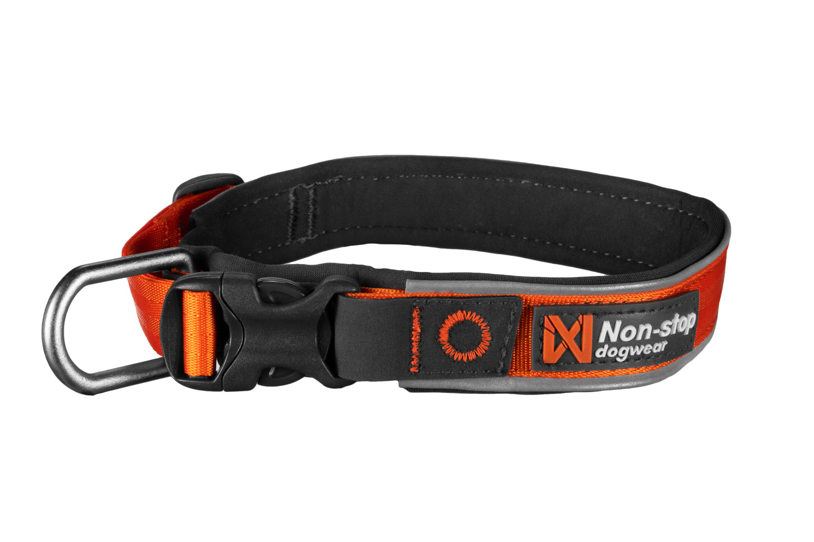 Non Stop Dog Wear: Roam Collar - Reflective Adjustable Dog Collar for Small Medium Large Dogs - Perfect for Night Walks, Hiking & Outdoor Adventures