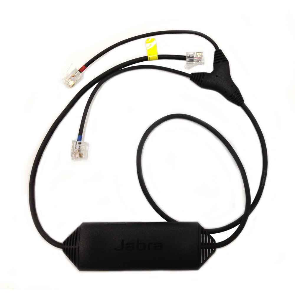Jabra LINK 14201-33 EHS Adapter for Avaya 14XX, 94XX & 95XX Series Headsets - Hands-Free Call Control for Office & Remote Work