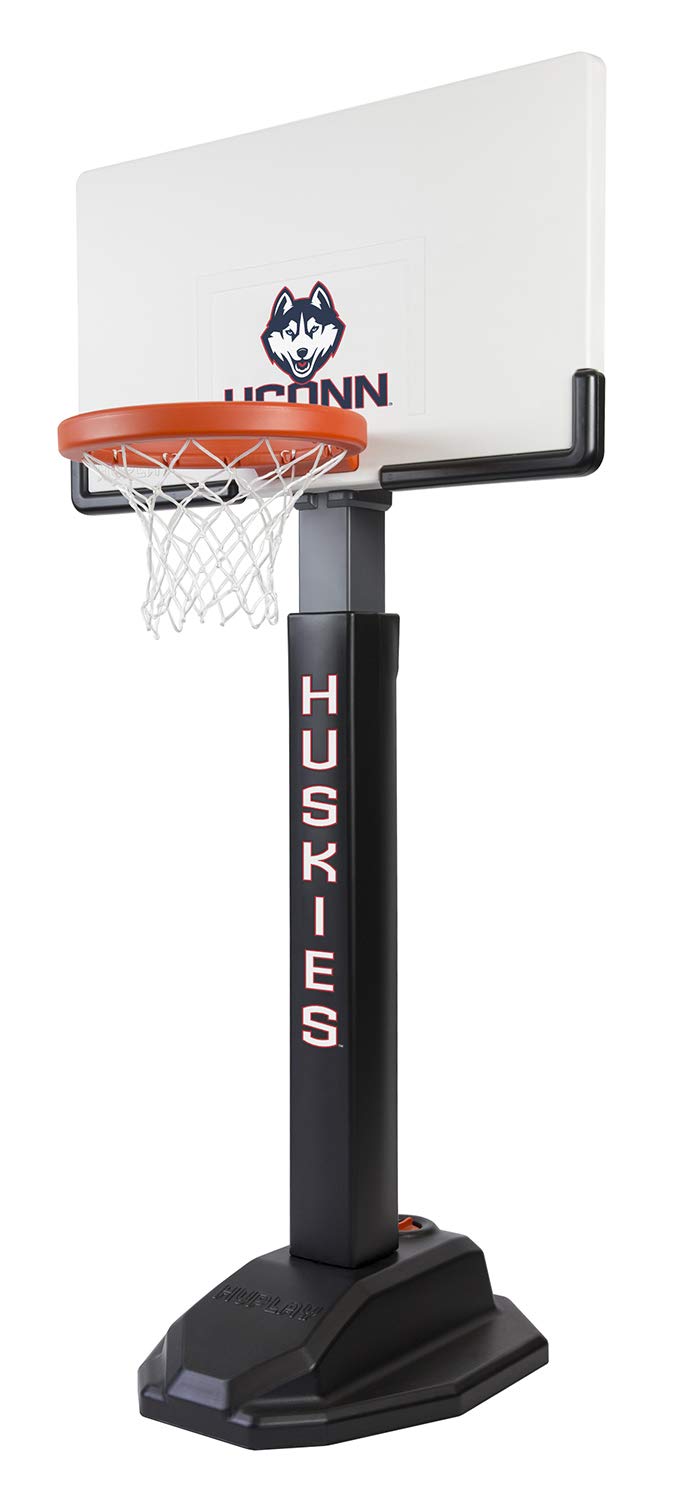 Huplay Professional Basketball Team Set - Official Size Game Ball, Durable Hoop & Net - Perfect for Indoor & Outdoor Court Play, Team Practice, and Competitive Games