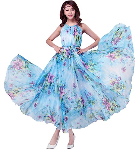 Watery Blue Floral