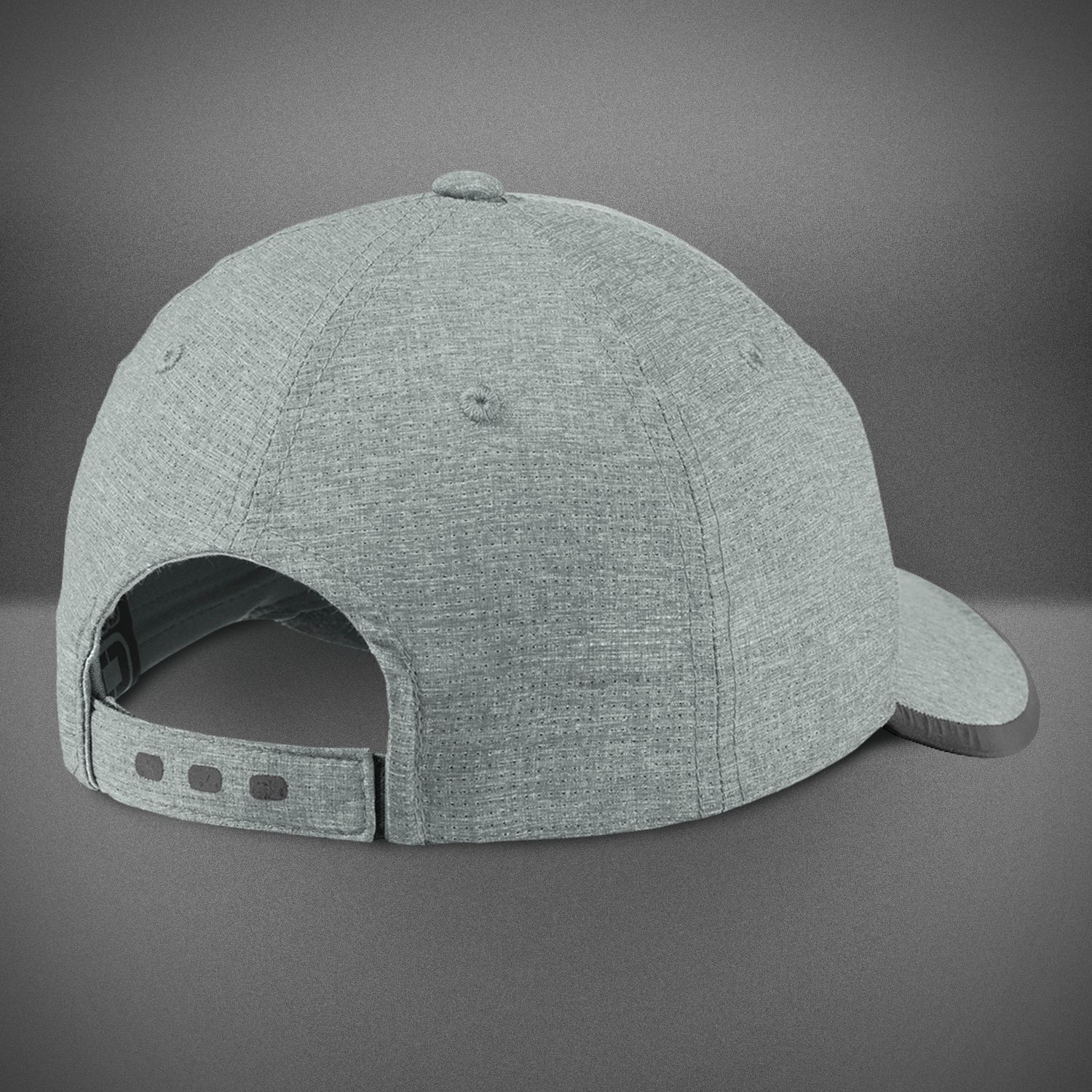 OGIO Flux Cap Gray - Premium Adjustable Baseball Cap for Men & Women - Perfect for Running, Hiking, and Outdoor Sports